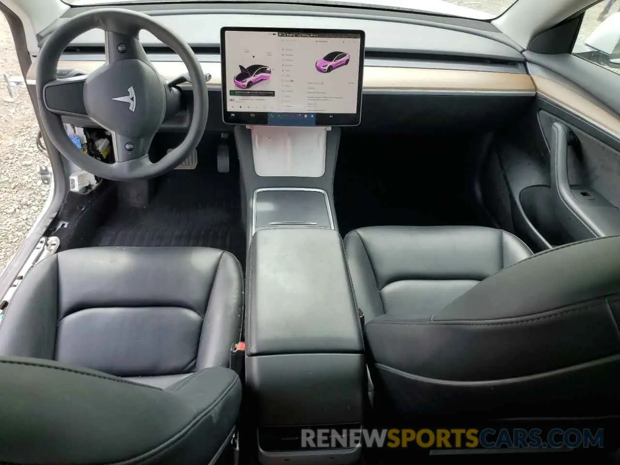 8 fotografías del automóvil dañado 5YJ3E1EA5PF552319 TESLA MODEL 3 2023