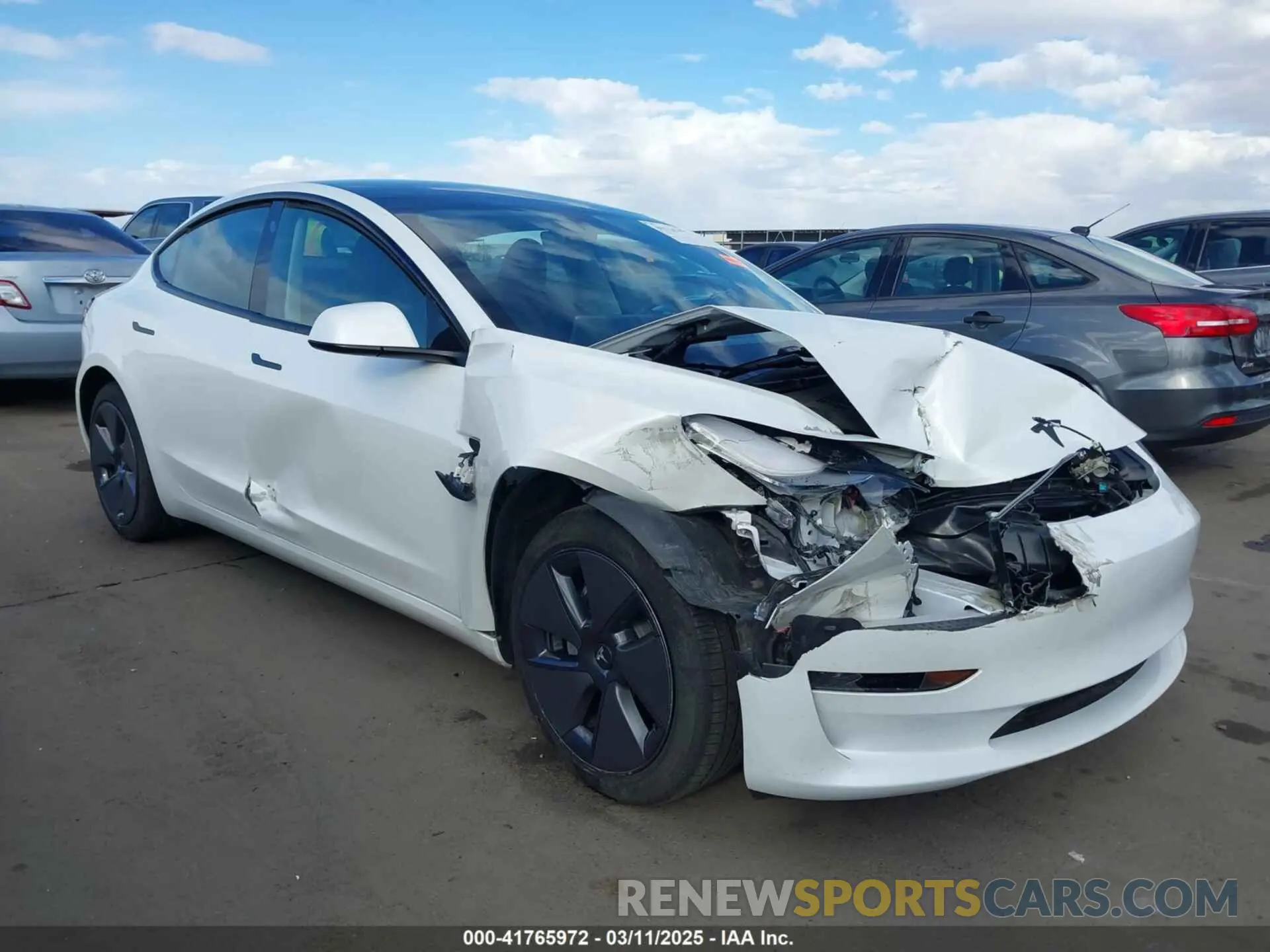1 fotografías del automóvil dañado 5YJ3E1EA5PF554510 TESLA MODEL 3 2023
