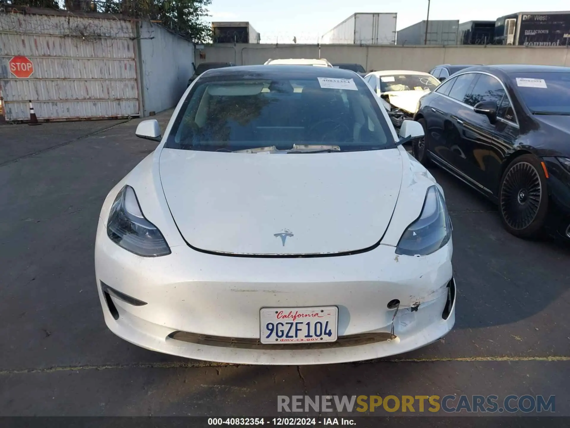 11 fotografías del automóvil dañado 5YJ3E1EA5PF572425 TESLA MODEL 3 2023