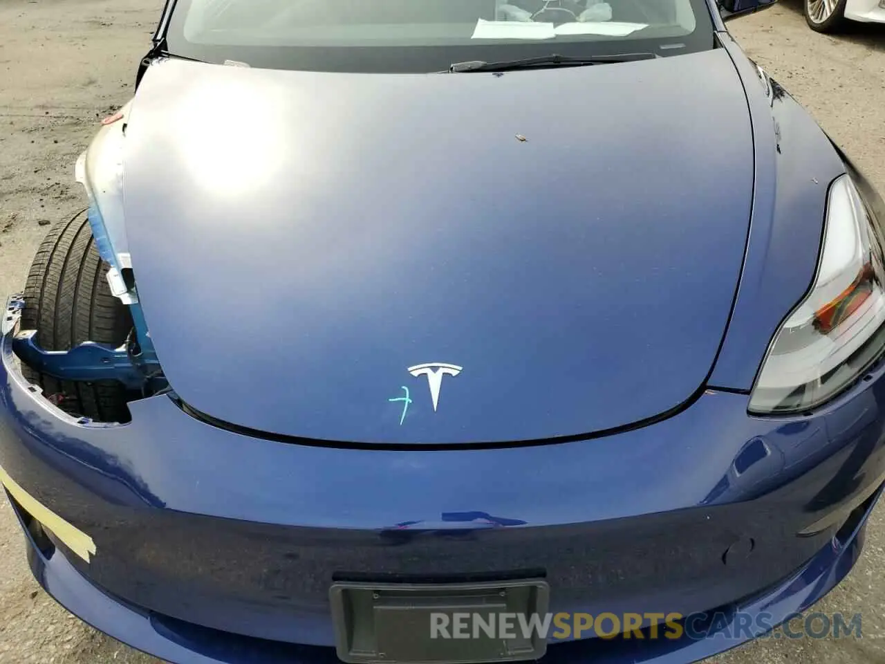 11 fotografías del automóvil dañado 5YJ3E1EA5PF575387 TESLA MODEL 3 2023