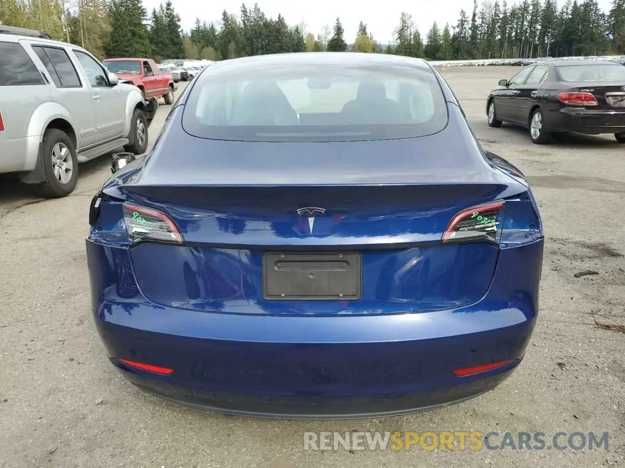 6 fotografías del automóvil dañado 5YJ3E1EA5PF575387 TESLA MODEL 3 2023