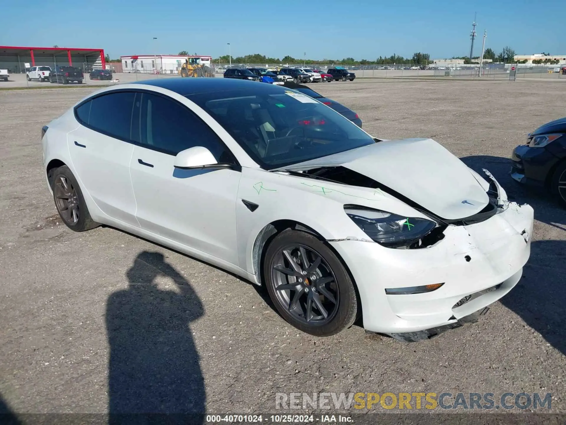 1 fotografías del automóvil dañado 5YJ3E1EA5PF575762 TESLA MODEL 3 2023