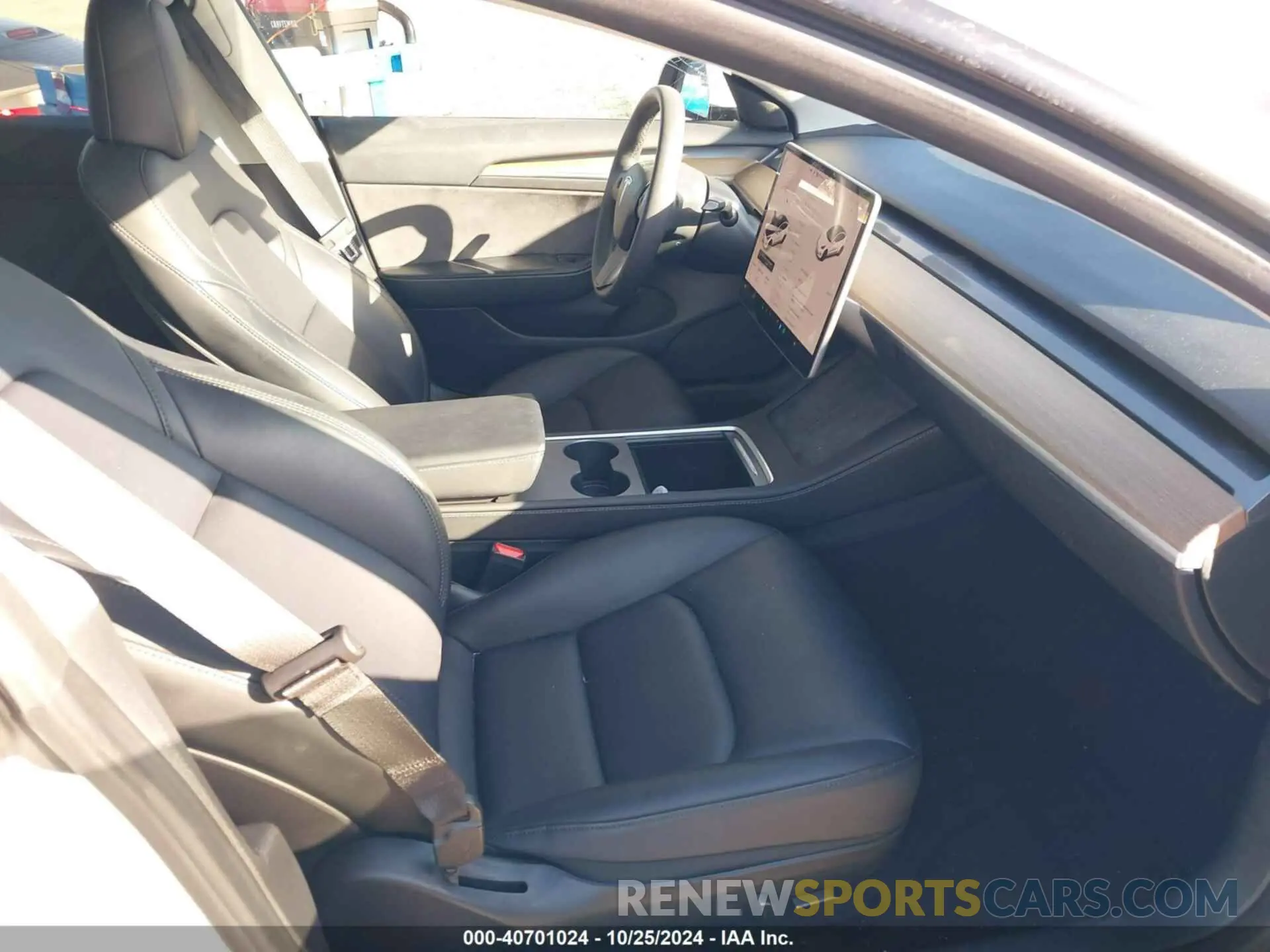 5 fotografías del automóvil dañado 5YJ3E1EA5PF575762 TESLA MODEL 3 2023