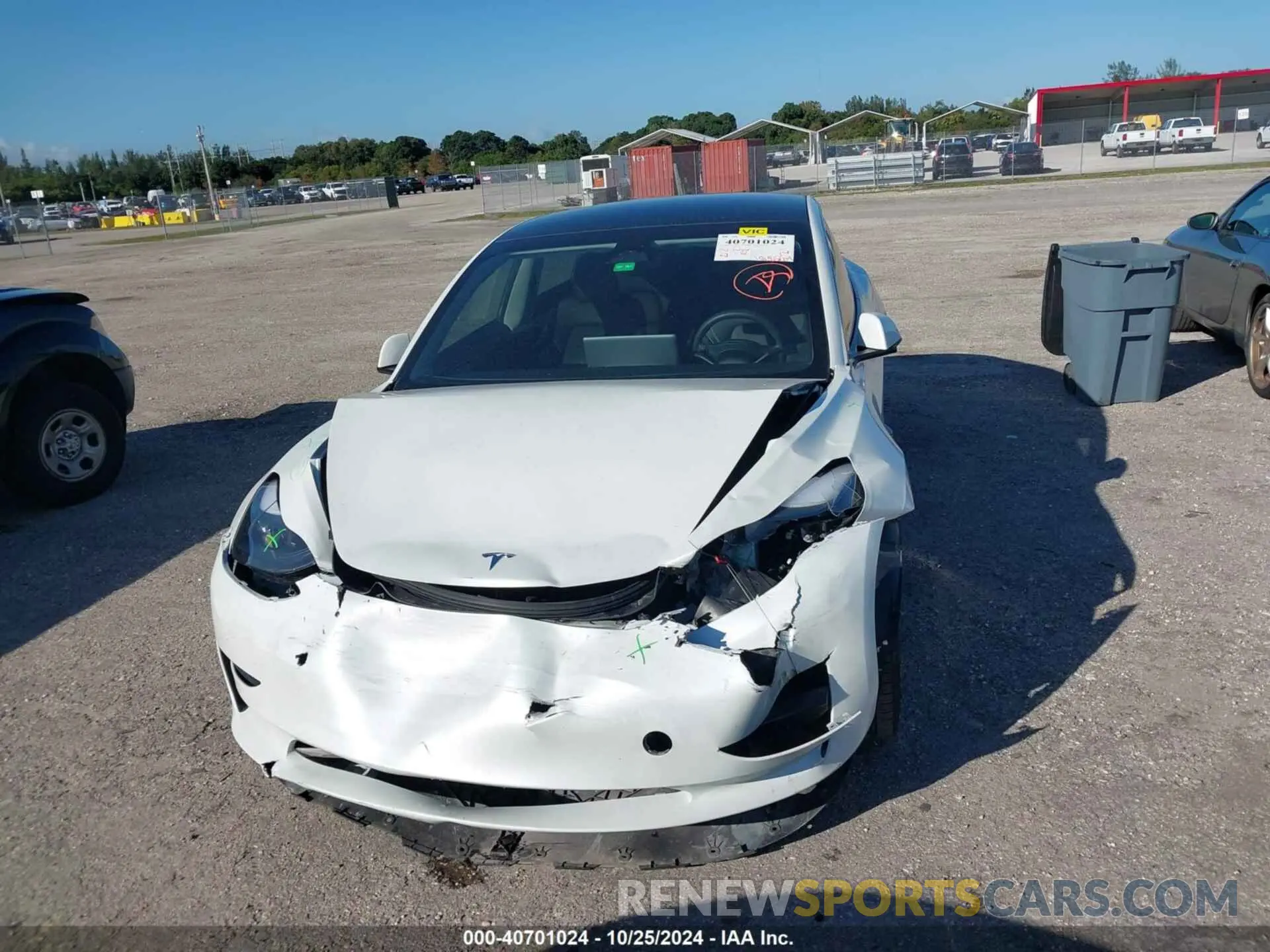 6 fotografías del automóvil dañado 5YJ3E1EA5PF575762 TESLA MODEL 3 2023