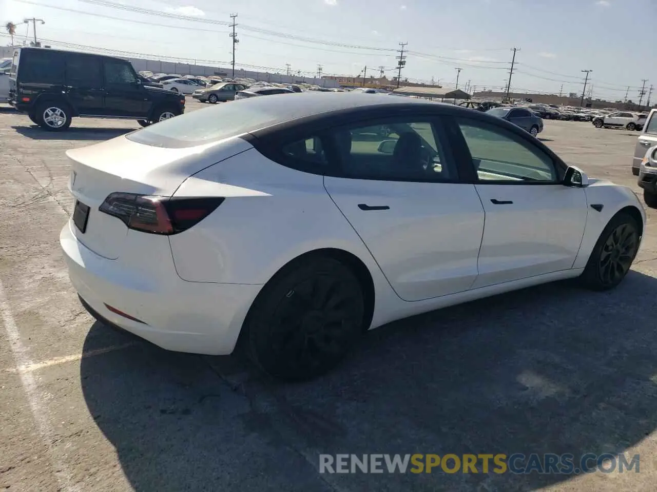 3 fotografías del automóvil dañado 5YJ3E1EA5PF578497 TESLA MODEL 3 2023