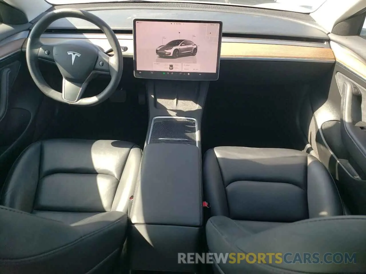 8 fotografías del automóvil dañado 5YJ3E1EA5PF578497 TESLA MODEL 3 2023
