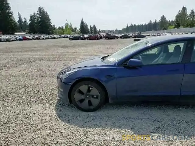 13 fotografías del automóvil dañado 5YJ3E1EA5PF578838 TESLA MODEL 3 2023