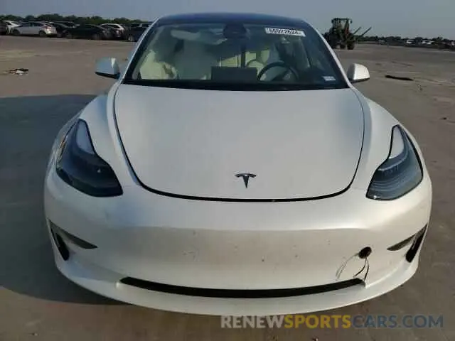 5 fotografías del automóvil dañado 5YJ3E1EA5PF587670 TESLA MODEL 3 2023
