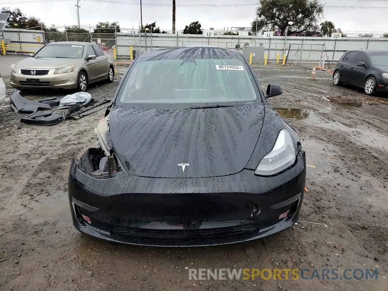 5 fotografías del automóvil dañado 5YJ3E1EA5PF590181 TESLA MODEL 3 2023