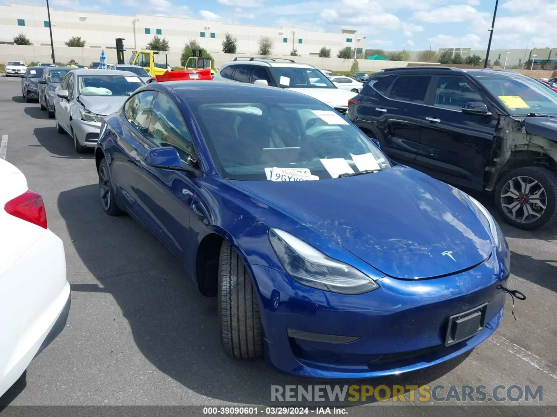 1 fotografías del automóvil dañado 5YJ3E1EA5PF593162 TESLA MODEL 3 2023
