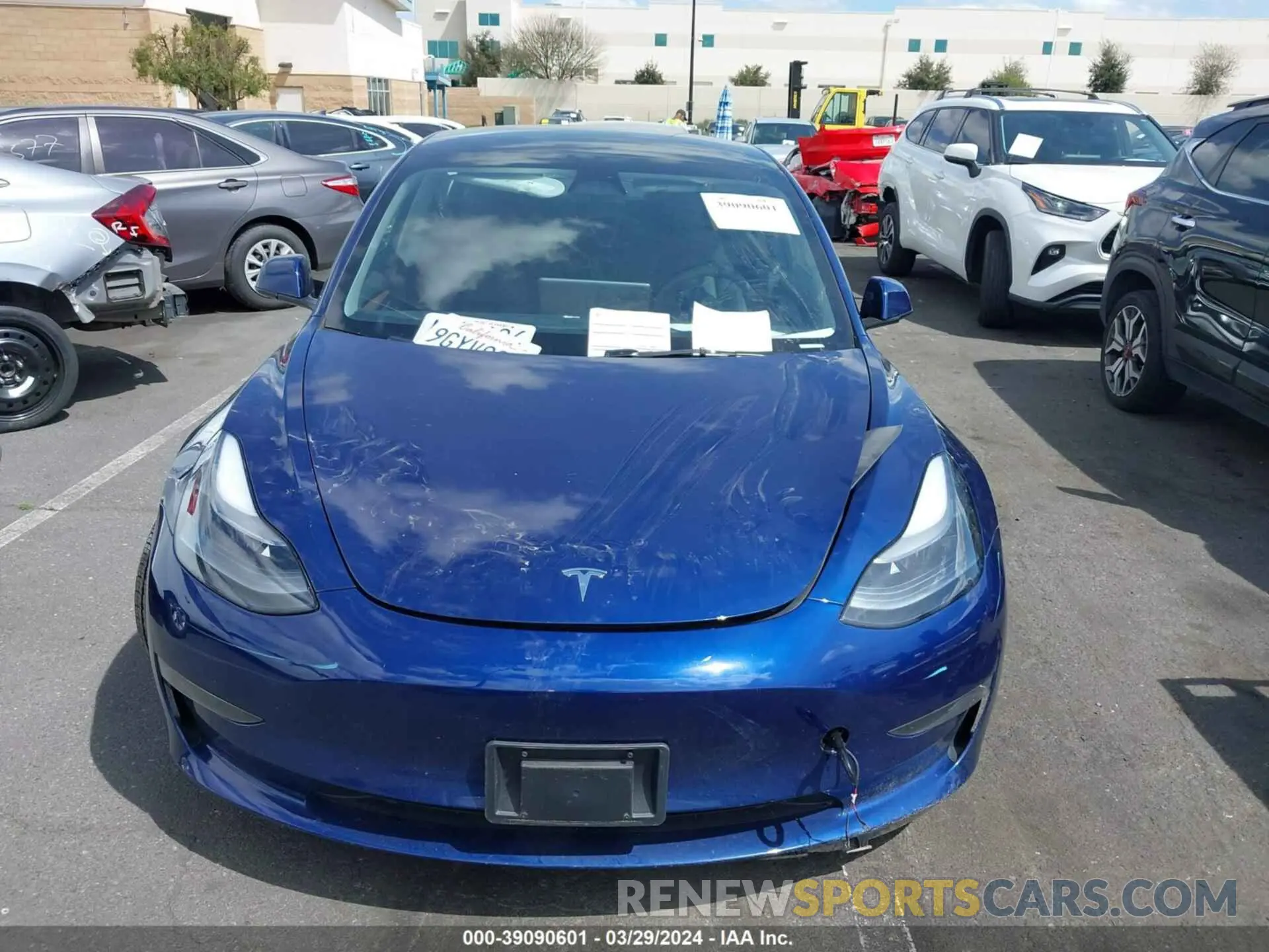 13 fotografías del automóvil dañado 5YJ3E1EA5PF593162 TESLA MODEL 3 2023