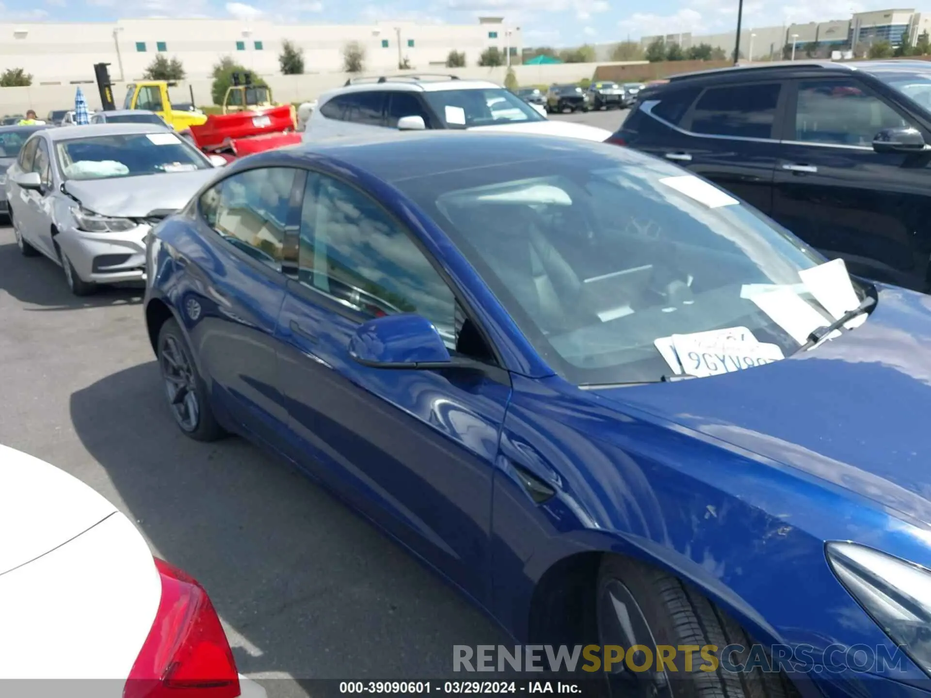 14 fotografías del automóvil dañado 5YJ3E1EA5PF593162 TESLA MODEL 3 2023