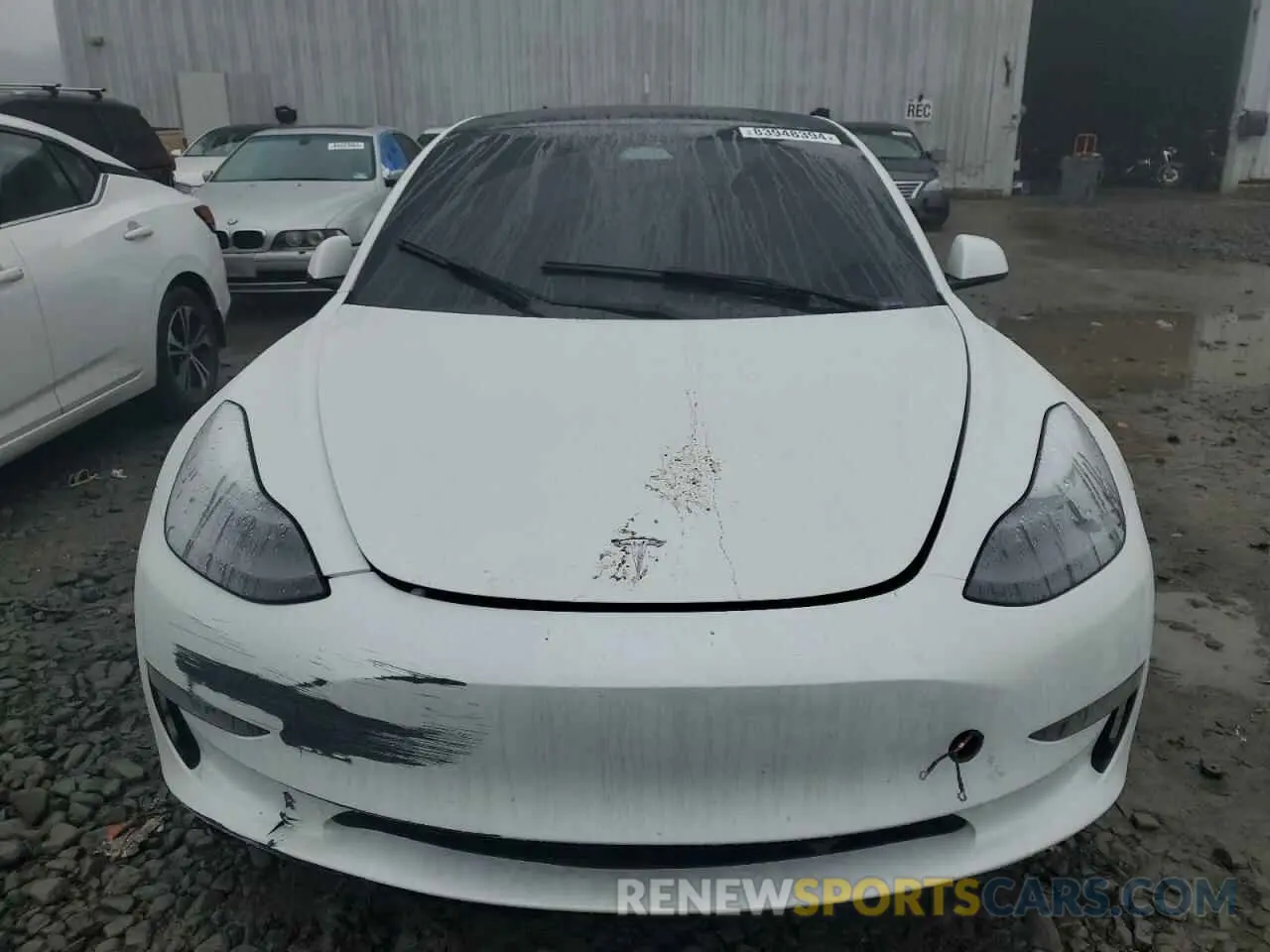 5 fotografías del automóvil dañado 5YJ3E1EA5PF602314 TESLA MODEL 3 2023