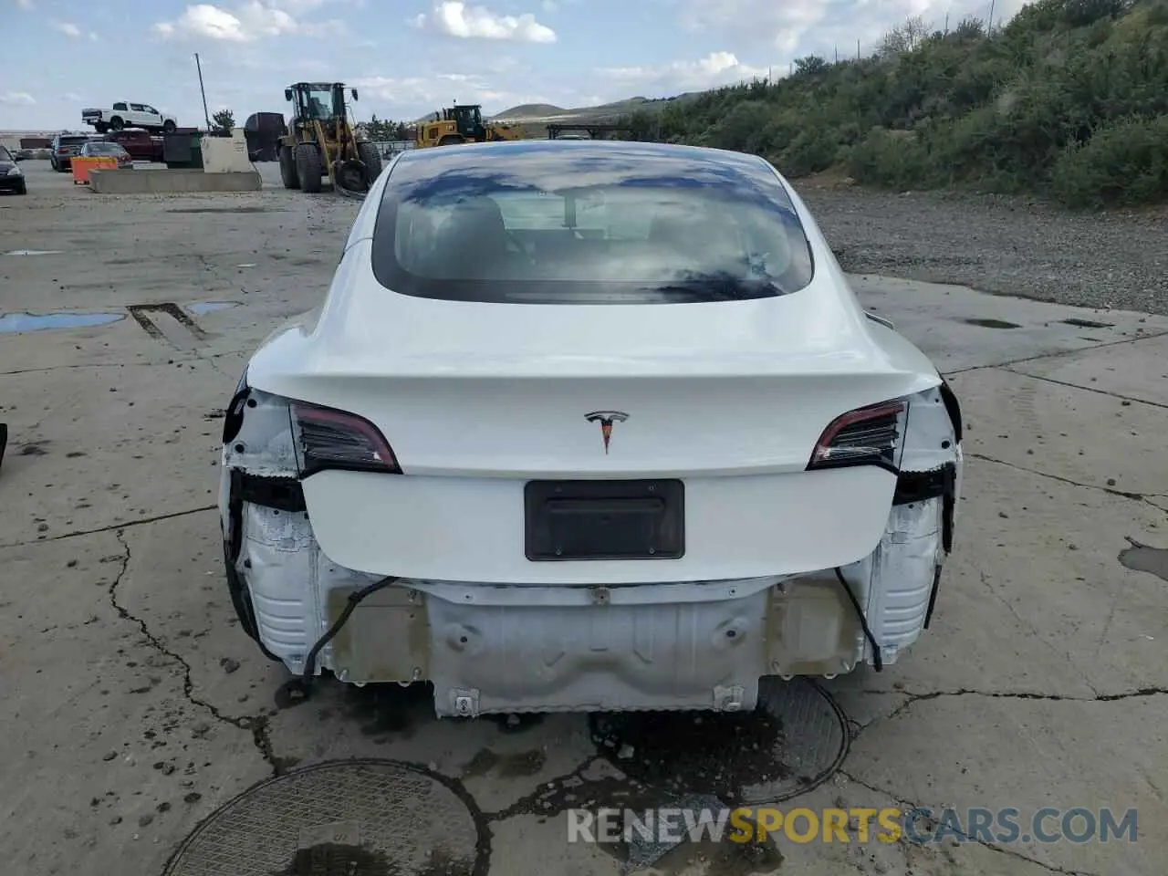 6 fotografías del automóvil dañado 5YJ3E1EA5PF603236 TESLA MODEL 3 2023