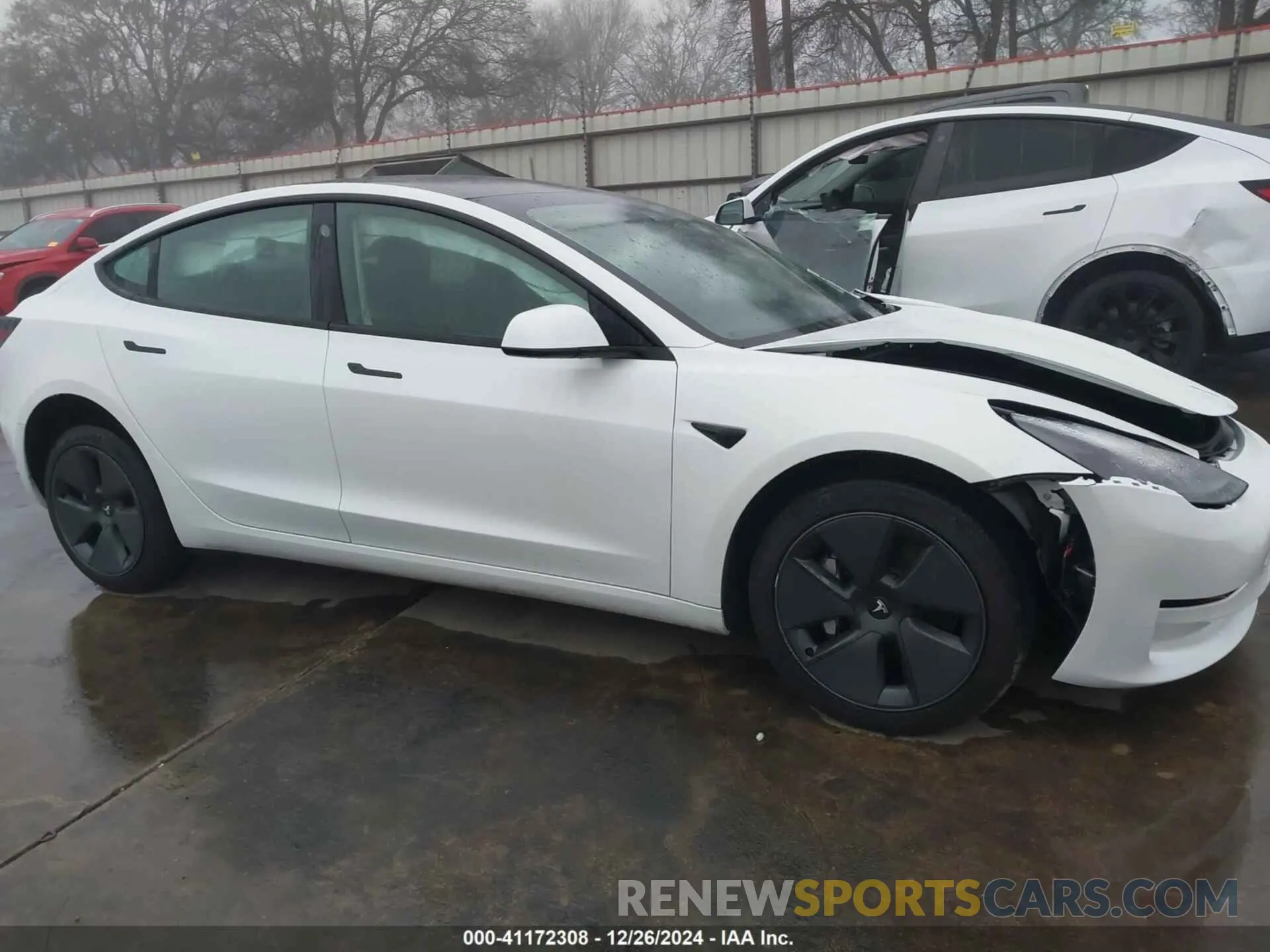 12 fotografías del automóvil dañado 5YJ3E1EA5PF605052 TESLA MODEL 3 2023