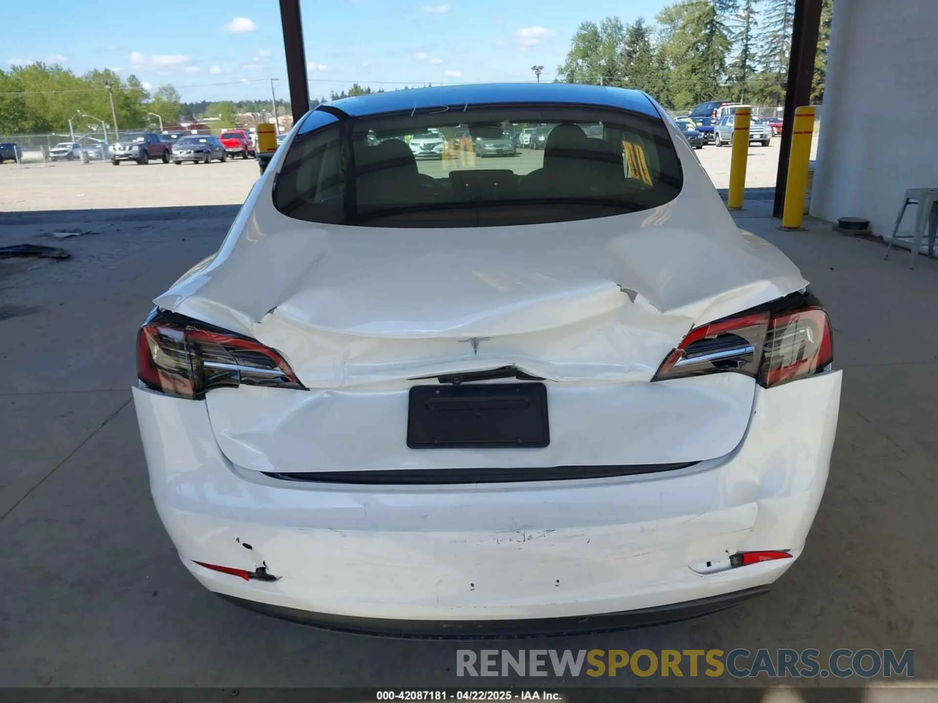 15 fotografías del automóvil dañado 5YJ3E1EA5PF610431 TESLA MODEL 3 2023