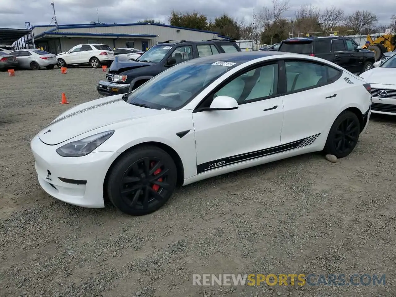 1 fotografías del automóvil dañado 5YJ3E1EA5PF623597 TESLA MODEL 3 2023