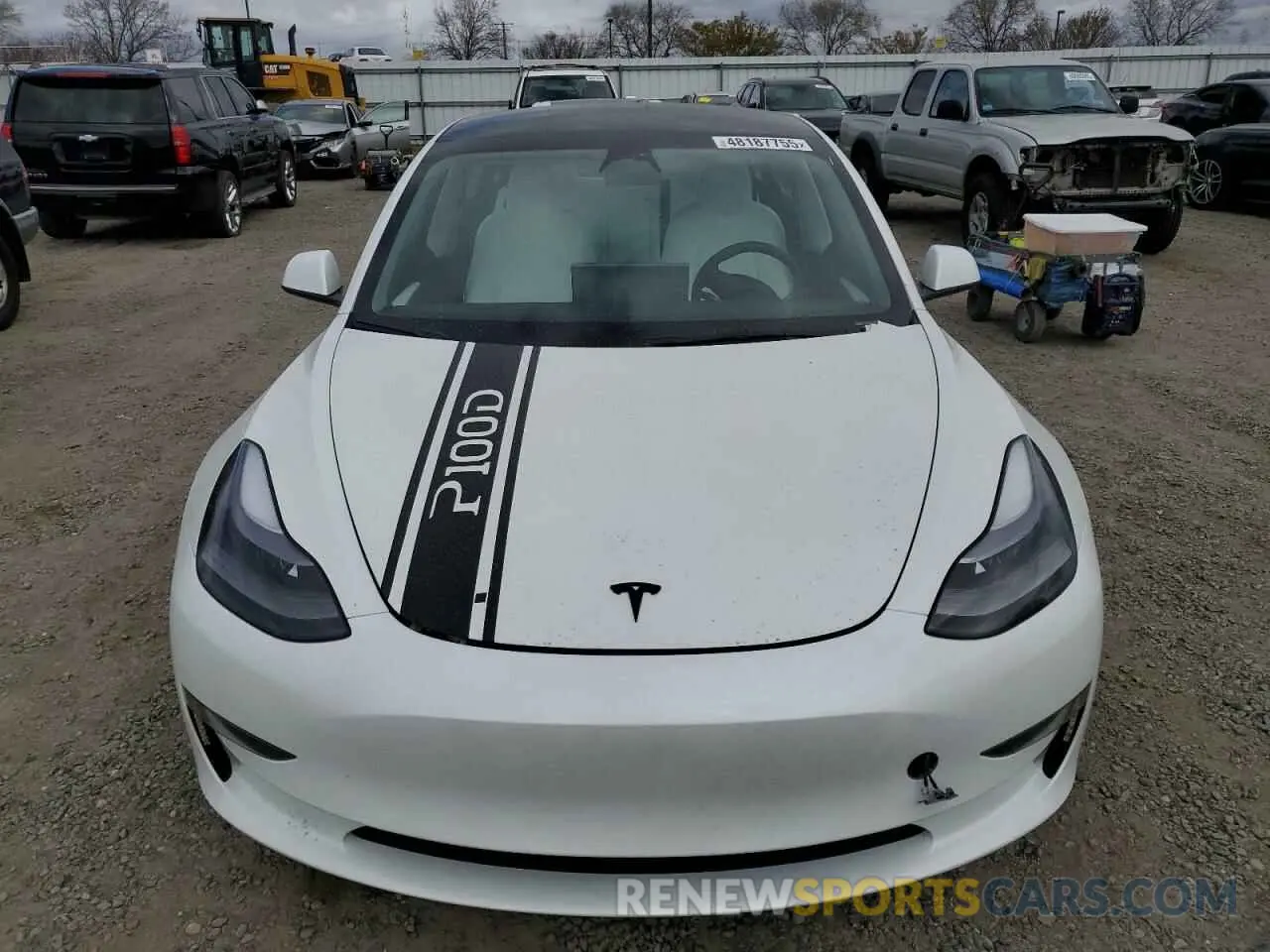5 fotografías del automóvil dañado 5YJ3E1EA5PF623597 TESLA MODEL 3 2023