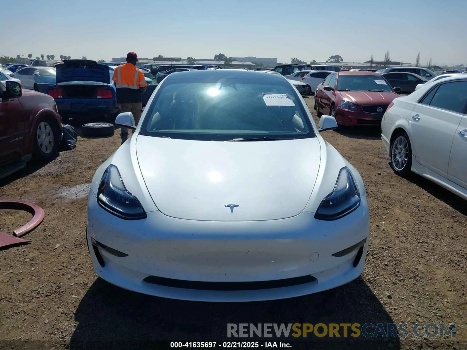 12 fotografías del automóvil dañado 5YJ3E1EA5PF638309 TESLA MODEL 3 2023