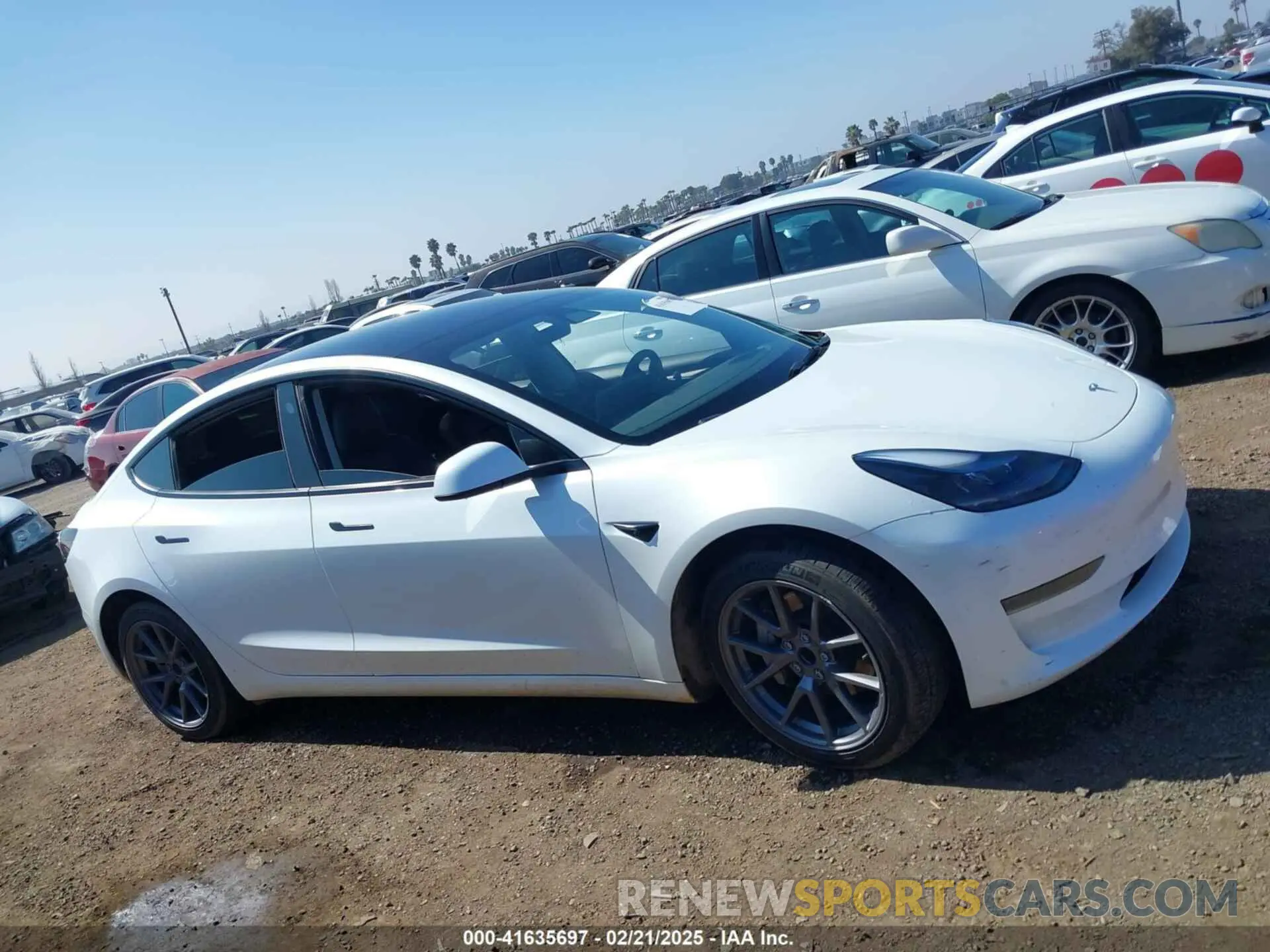 13 fotografías del automóvil dañado 5YJ3E1EA5PF638309 TESLA MODEL 3 2023