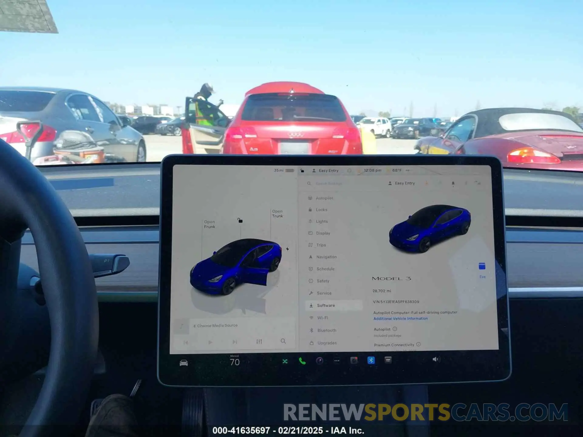 18 fotografías del automóvil dañado 5YJ3E1EA5PF638309 TESLA MODEL 3 2023