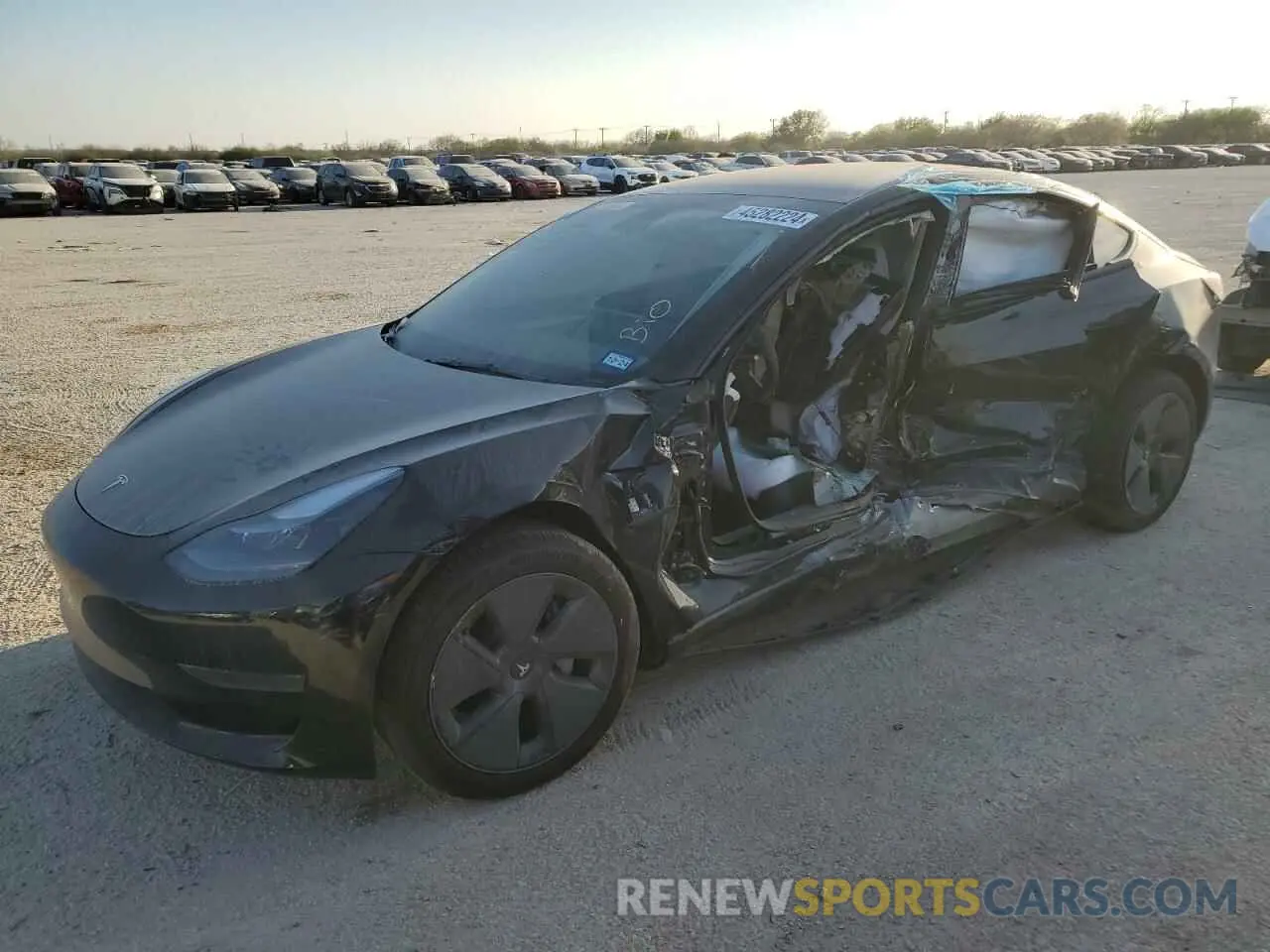 1 fotografías del automóvil dañado 5YJ3E1EA5PF655403 TESLA MODEL 3 2023