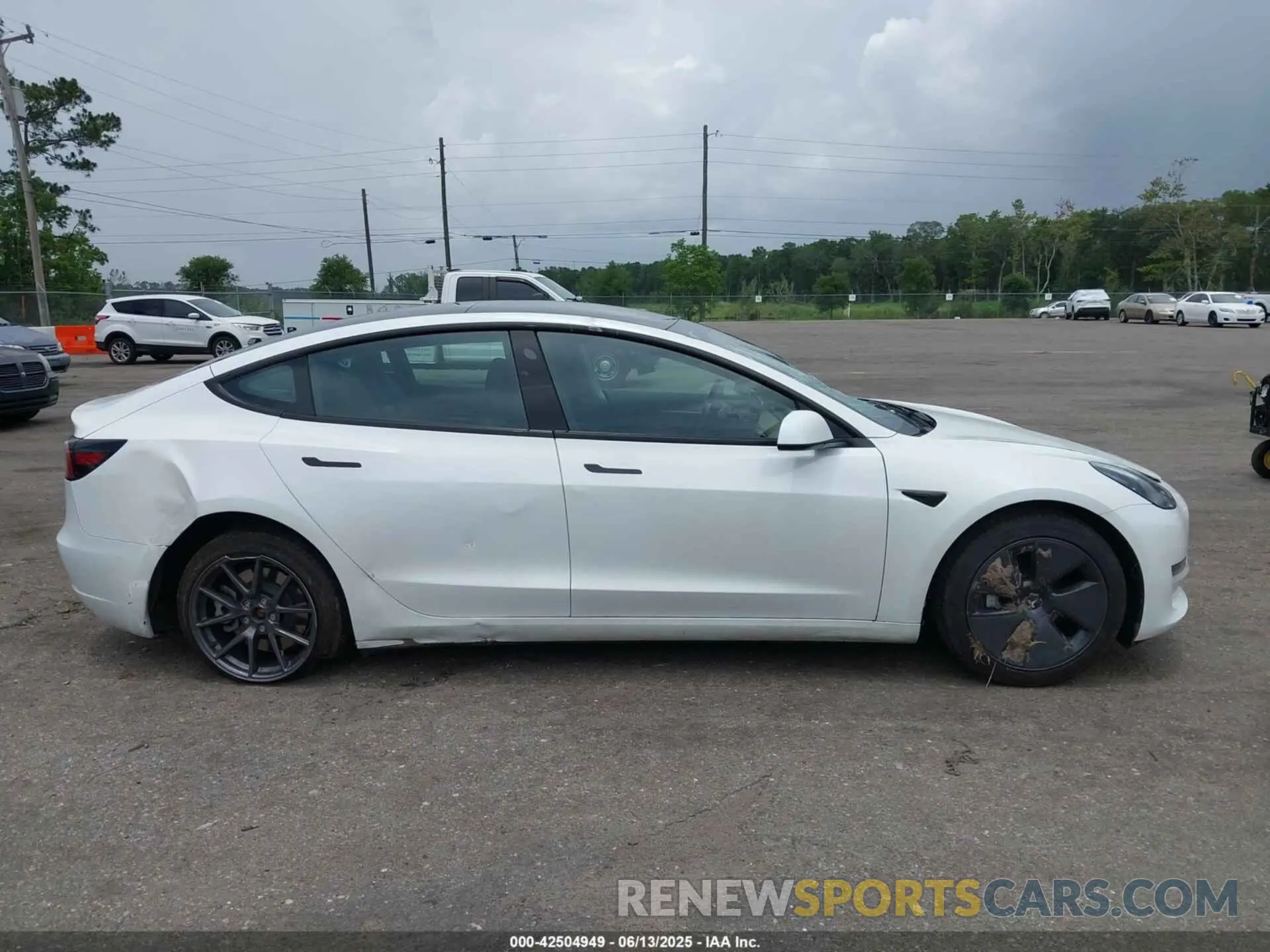 13 fotografías del automóvil dañado 5YJ3E1EA5PF663176 TESLA MODEL 3 2023