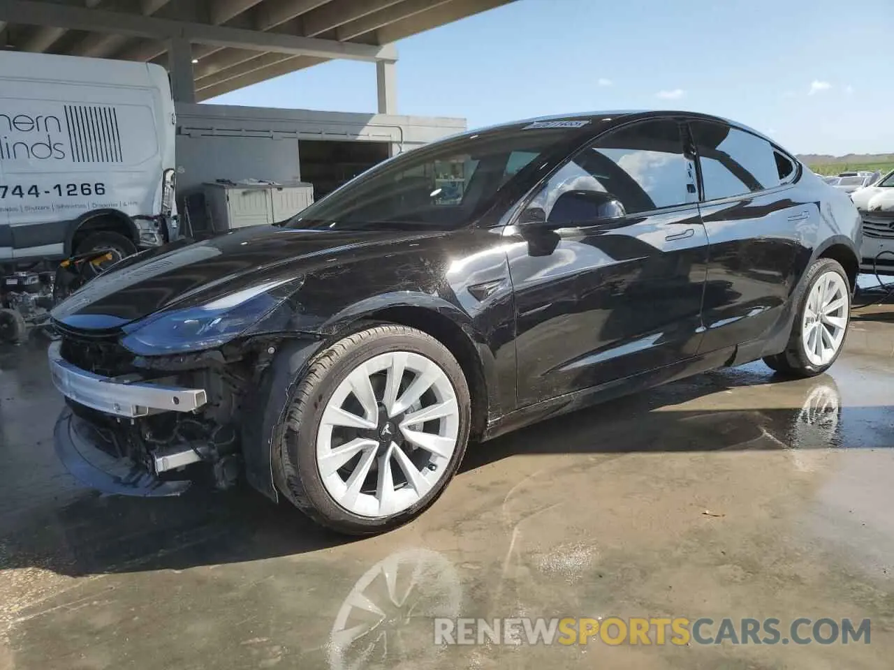 1 fotografías del automóvil dañado 5YJ3E1EA5PF670340 TESLA MODEL 3 2023