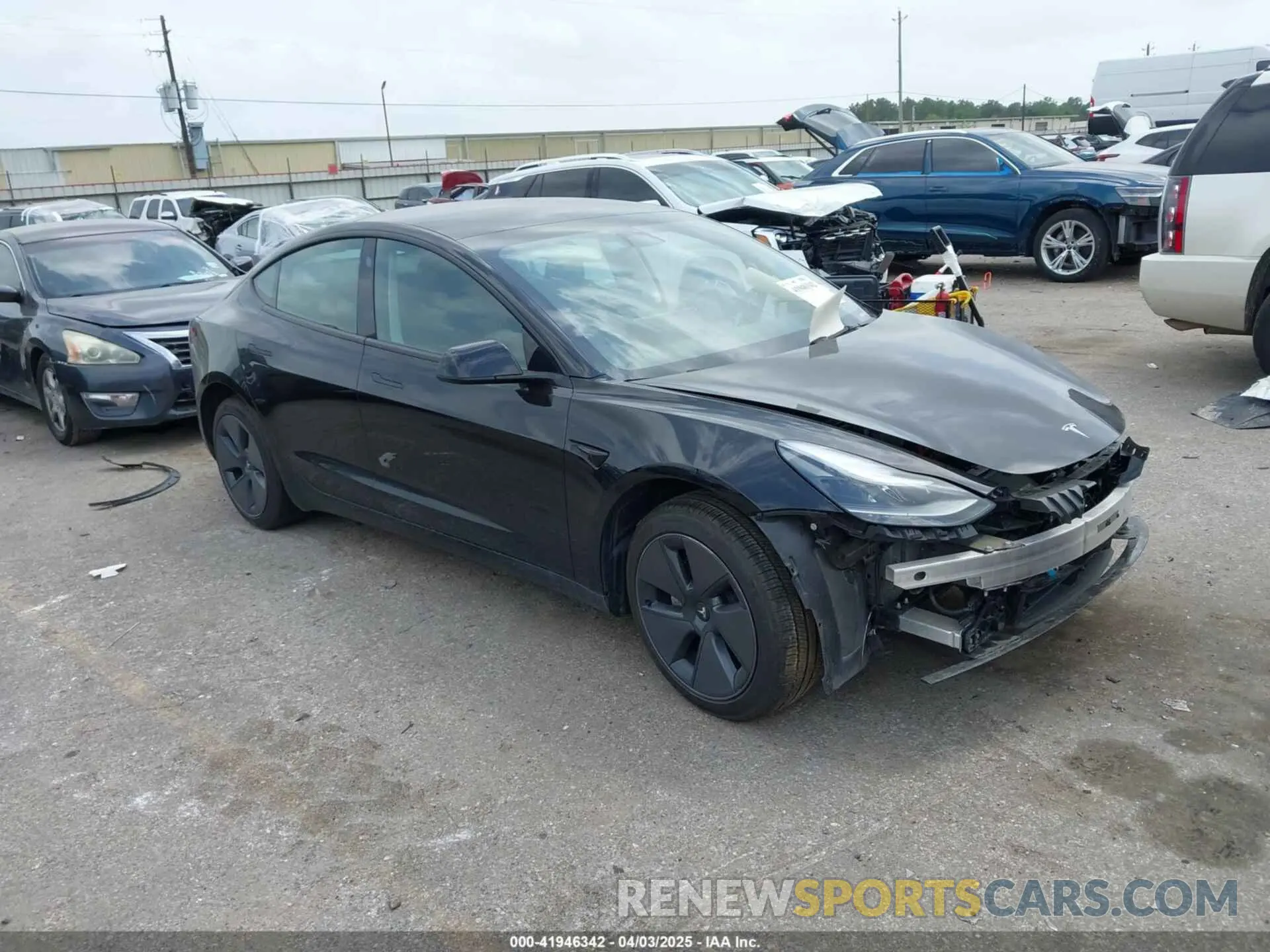 1 fotografías del automóvil dañado 5YJ3E1EA5PF677238 TESLA MODEL 3 2023