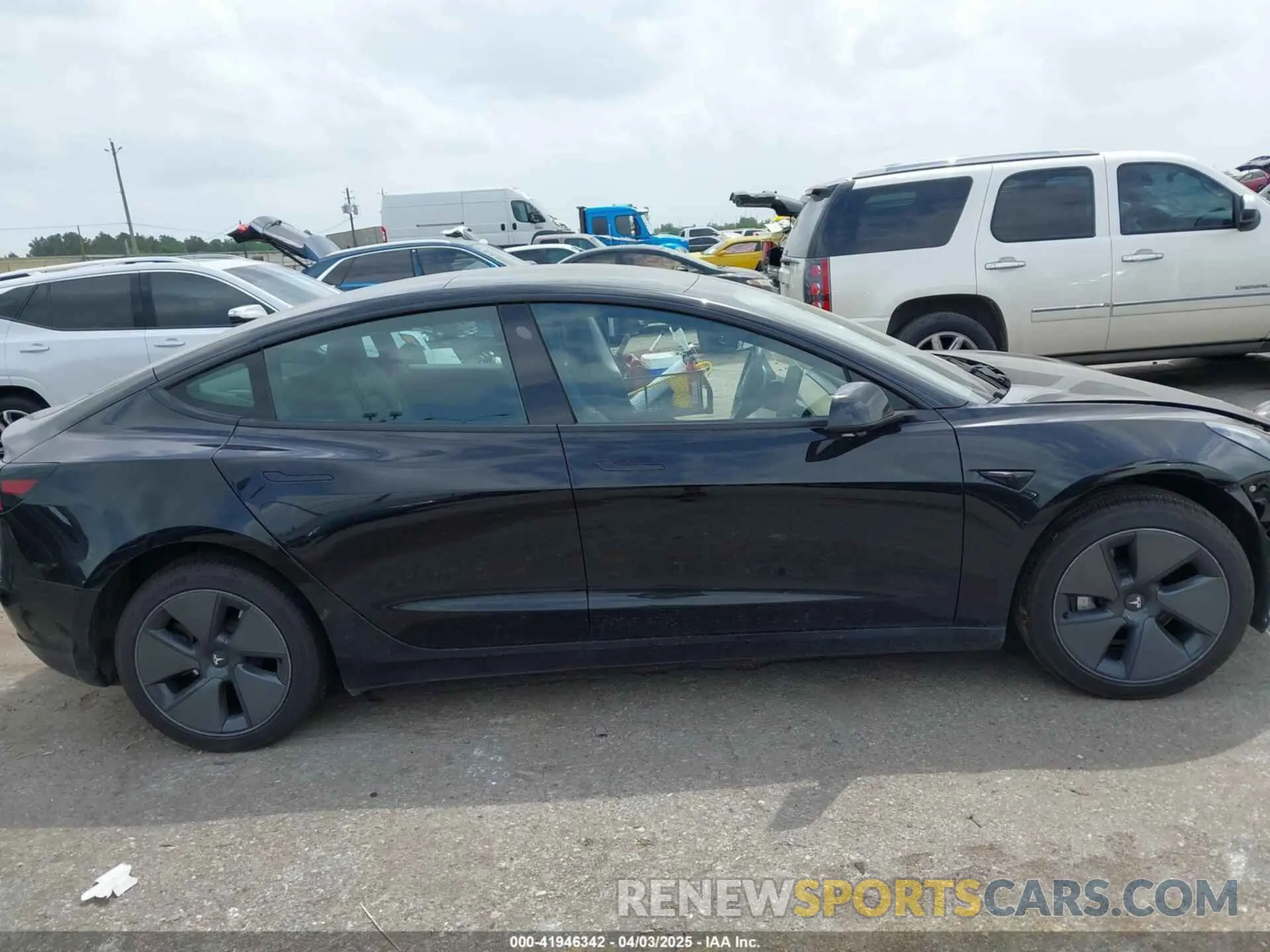 13 fotografías del automóvil dañado 5YJ3E1EA5PF677238 TESLA MODEL 3 2023
