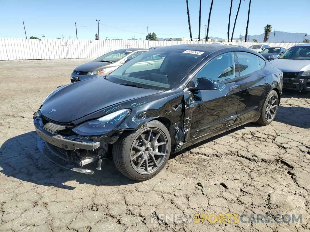 1 fotografías del automóvil dañado 5YJ3E1EA5PF687588 TESLA MODEL 3 2023