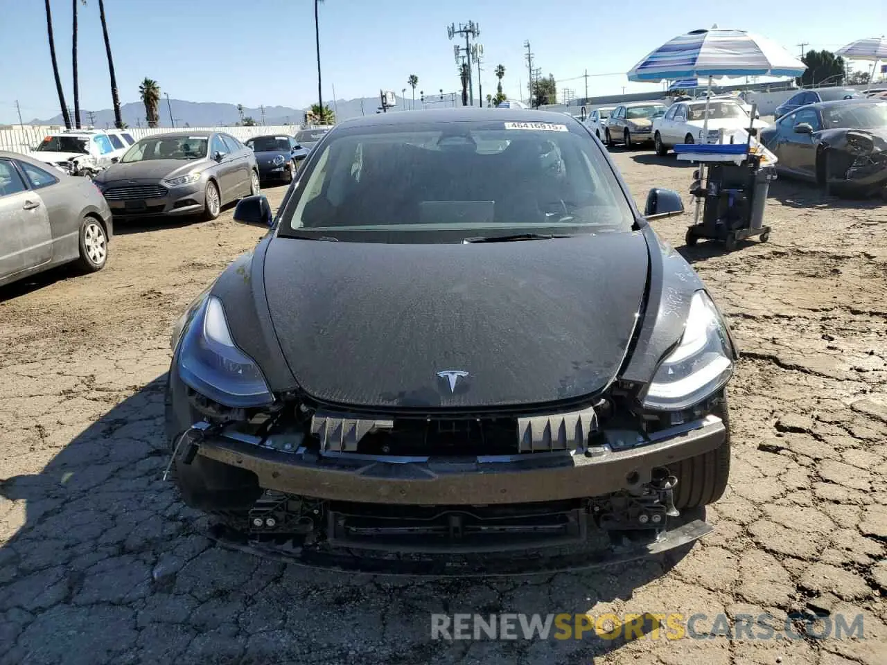 5 fotografías del automóvil dañado 5YJ3E1EA5PF687588 TESLA MODEL 3 2023
