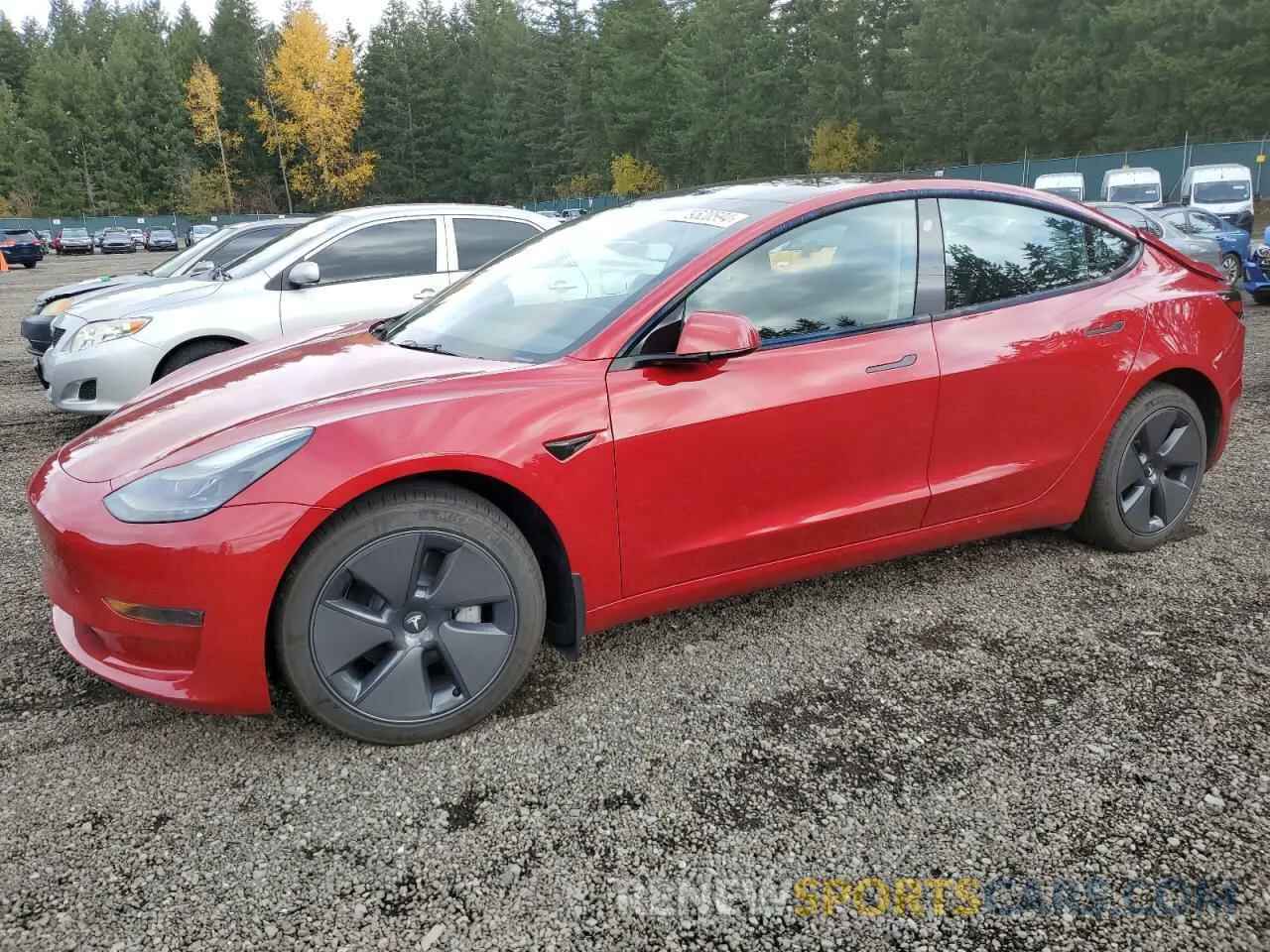 1 fotografías del automóvil dañado 5YJ3E1EA5PF700761 TESLA MODEL 3 2023