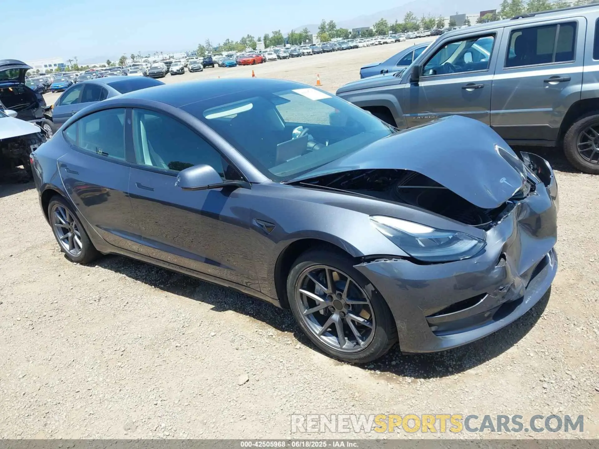 1 fotografías del automóvil dañado 5YJ3E1EA5PF709931 TESLA MODEL 3 2023