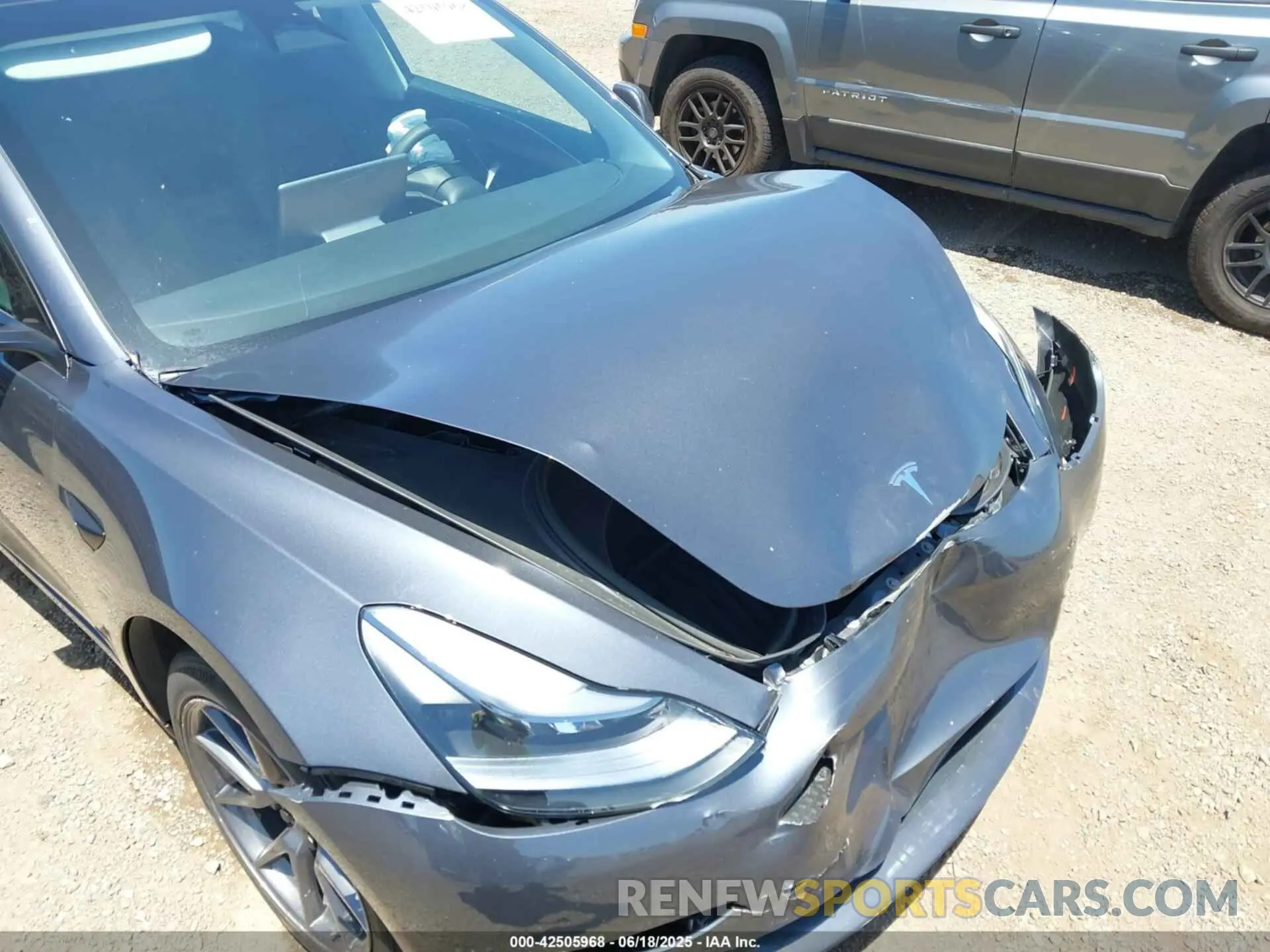 6 fotografías del automóvil dañado 5YJ3E1EA5PF709931 TESLA MODEL 3 2023