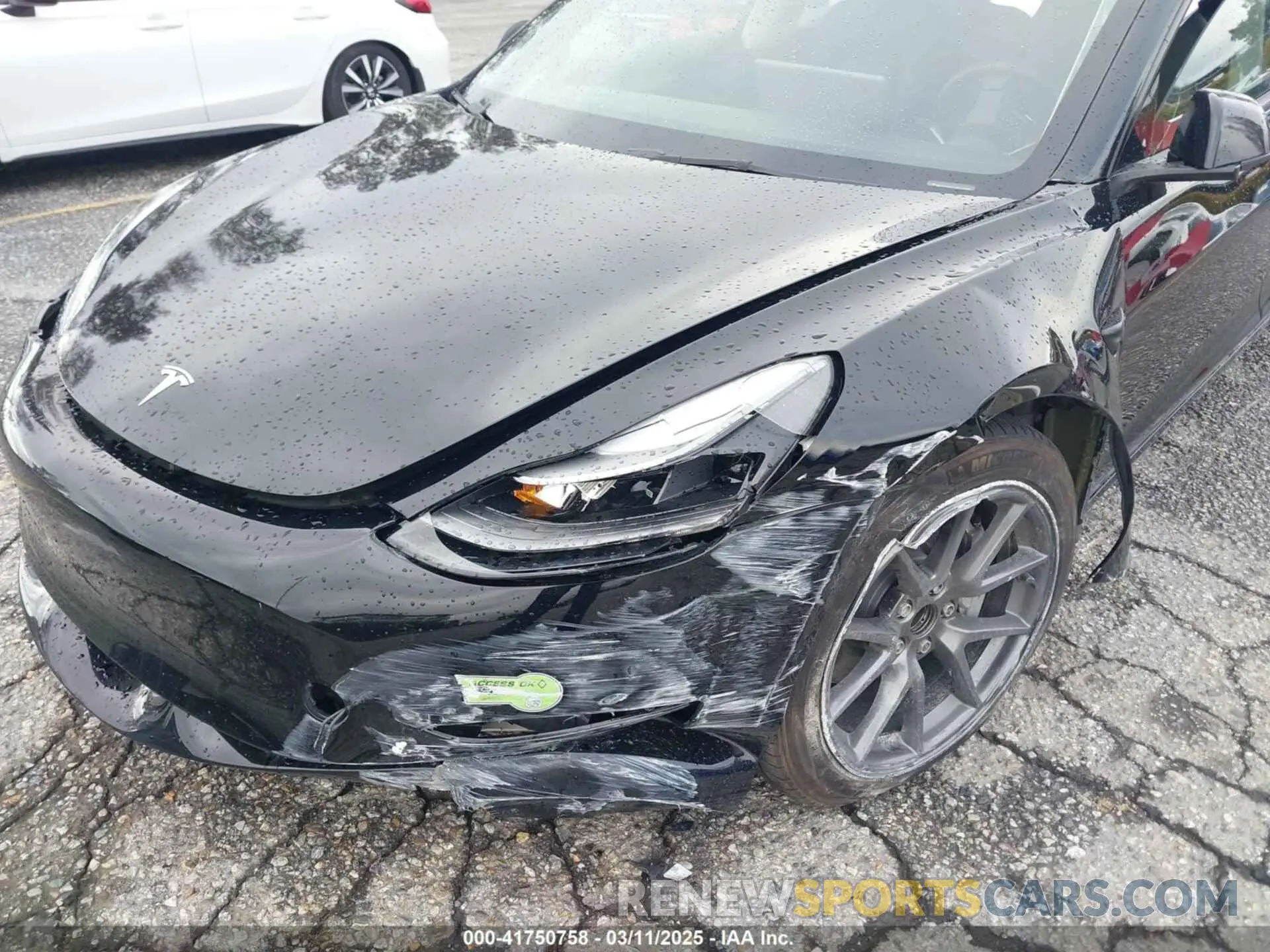 6 fotografías del automóvil dañado 5YJ3E1EA6PF421626 TESLA MODEL 3 2023