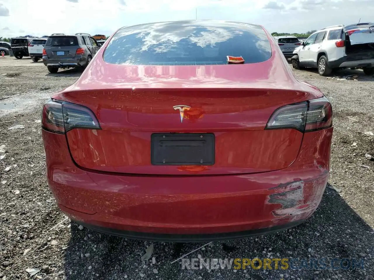 6 fotografías del automóvil dañado 5YJ3E1EA6PF422694 TESLA MODEL 3 2023