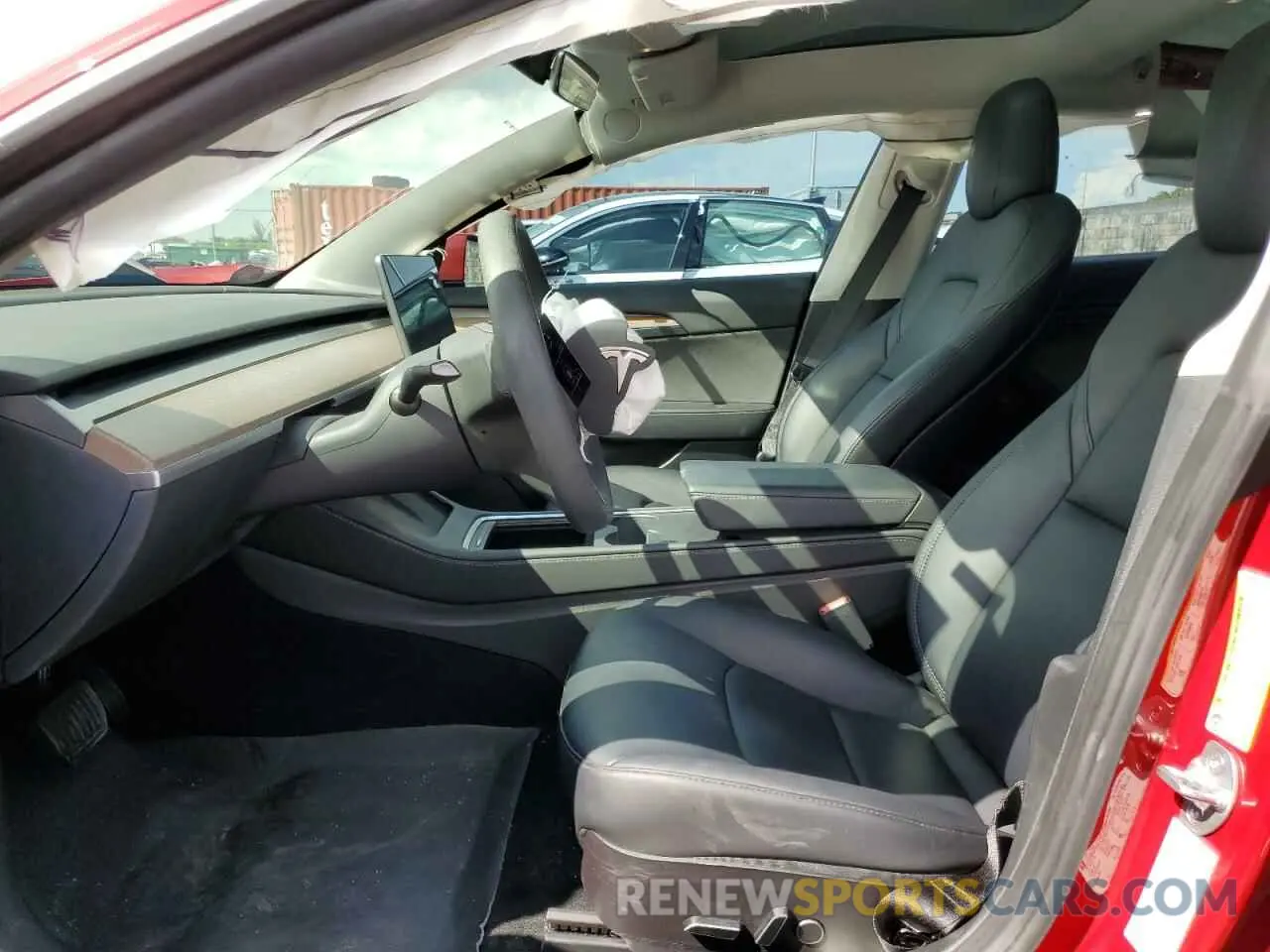 7 fotografías del automóvil dañado 5YJ3E1EA6PF422694 TESLA MODEL 3 2023