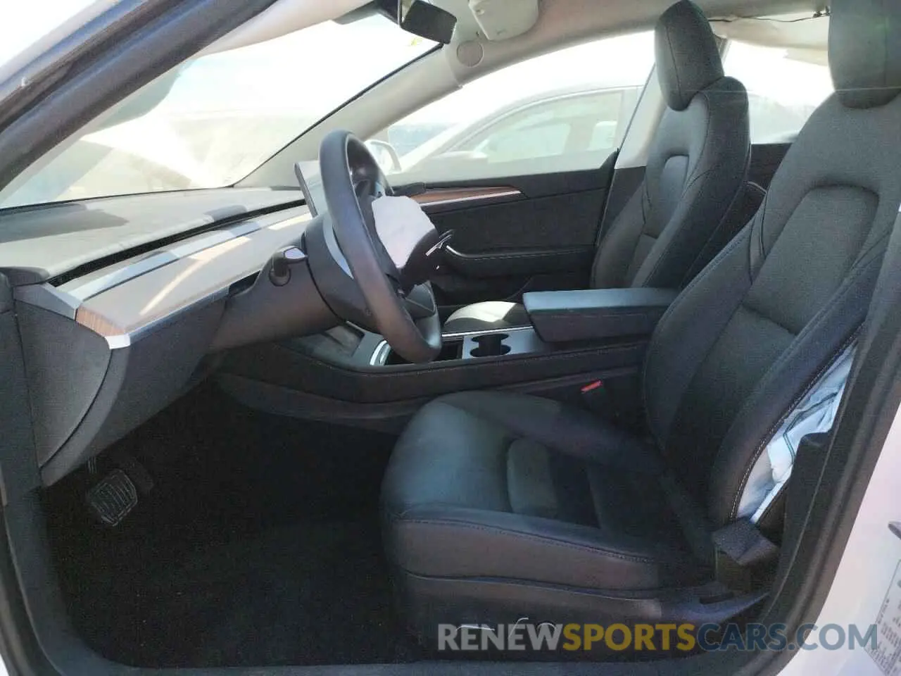 7 fotografías del automóvil dañado 5YJ3E1EA6PF423070 TESLA MODEL 3 2023