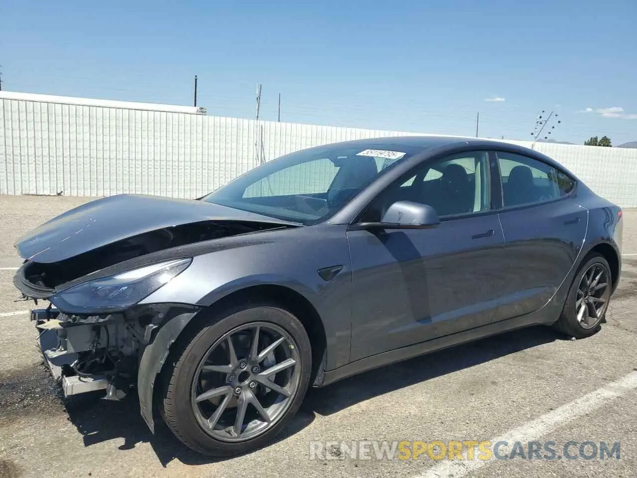 1 fotografías del automóvil dañado 5YJ3E1EA6PF426955 TESLA MODEL 3 2023