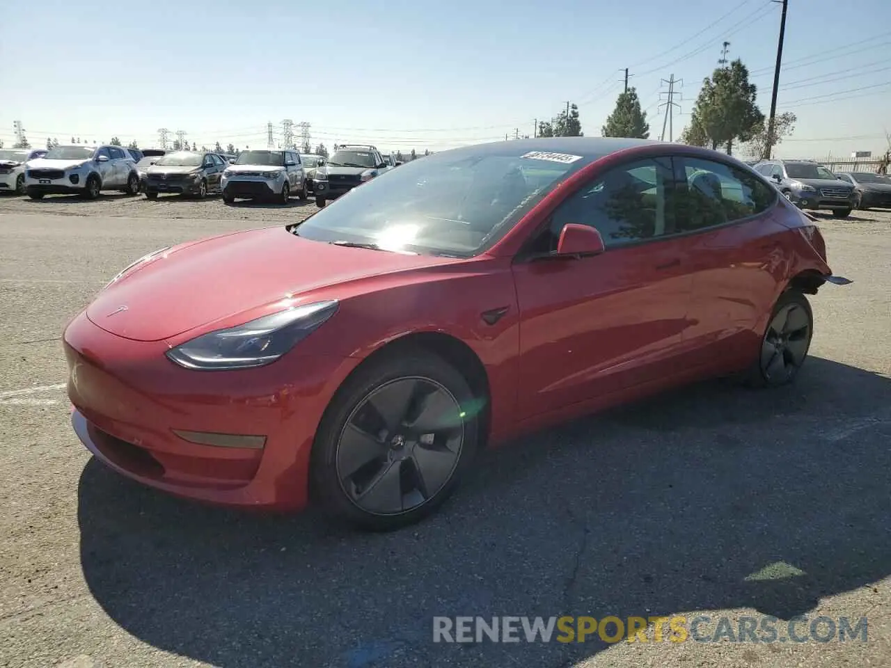 1 fotografías del automóvil dañado 5YJ3E1EA6PF428804 TESLA MODEL 3 2023