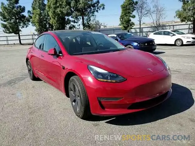 10 fotografías del automóvil dañado 5YJ3E1EA6PF428804 TESLA MODEL 3 2023