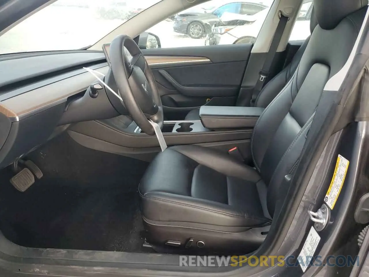 7 fotografías del automóvil dañado 5YJ3E1EA6PF429533 TESLA MODEL 3 2023