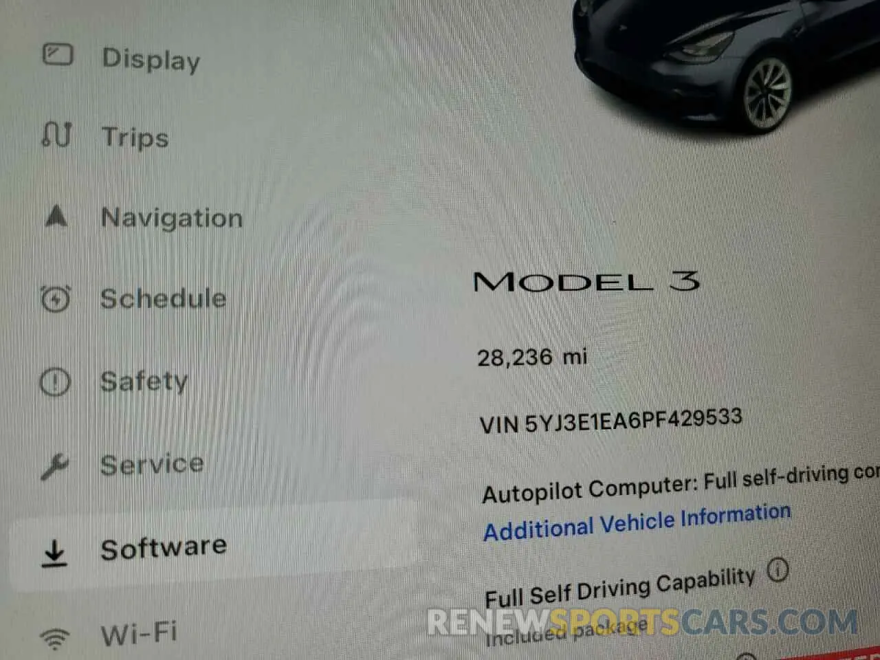 9 fotografías del automóvil dañado 5YJ3E1EA6PF429533 TESLA MODEL 3 2023
