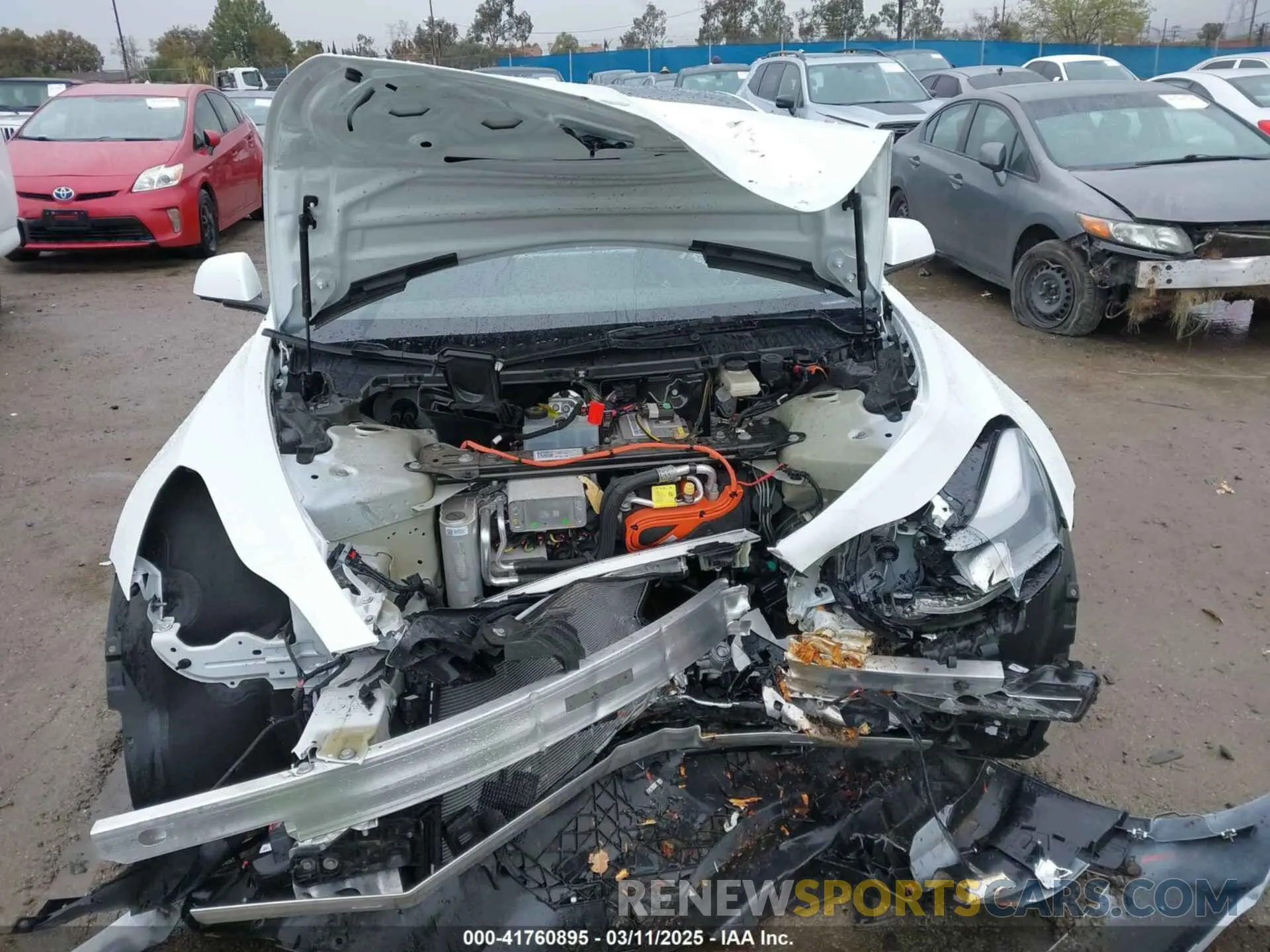 13 fotografías del automóvil dañado 5YJ3E1EA6PF432397 TESLA MODEL 3 2023