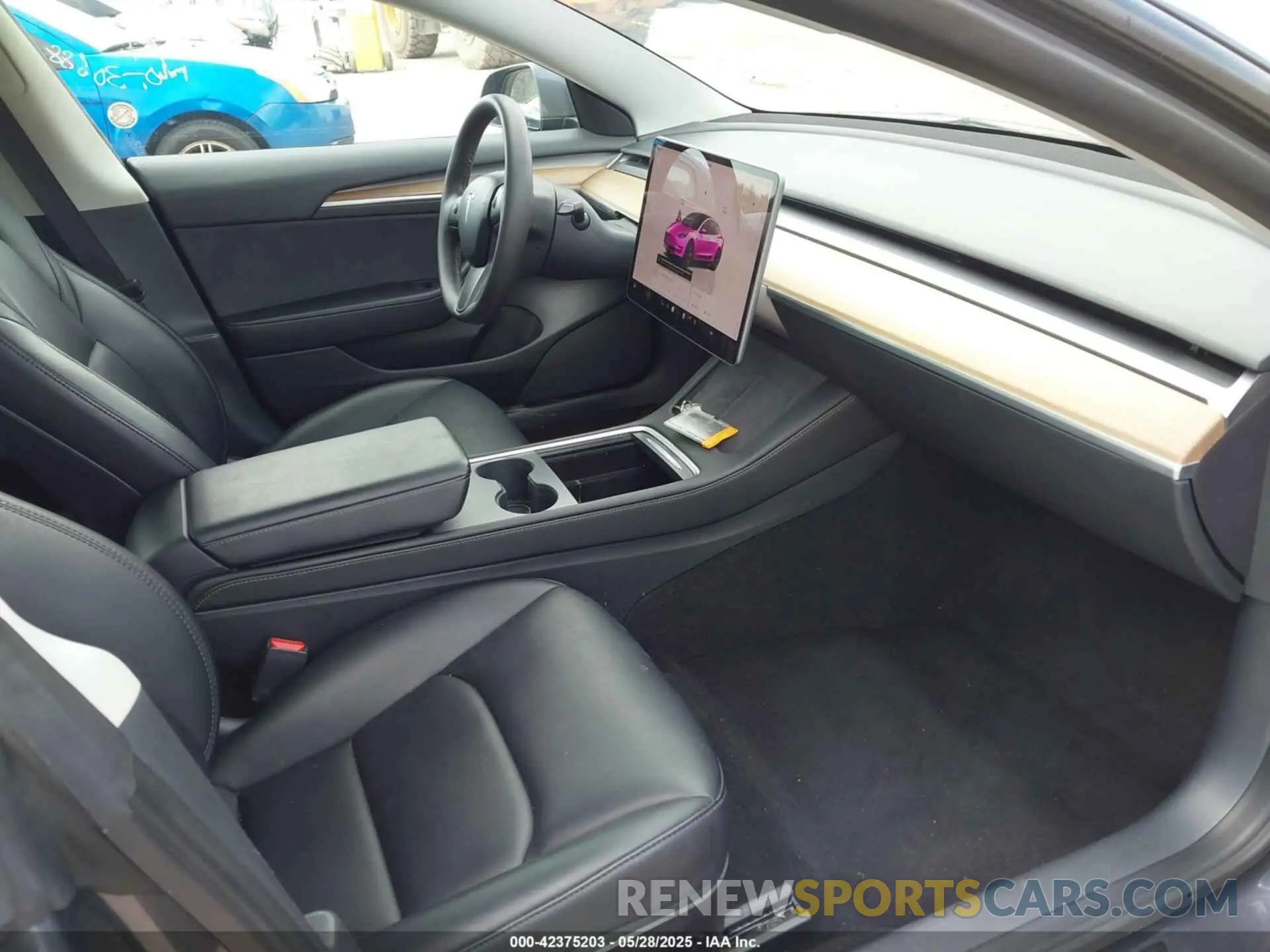 5 fotografías del automóvil dañado 5YJ3E1EA6PF435672 TESLA MODEL 3 2023