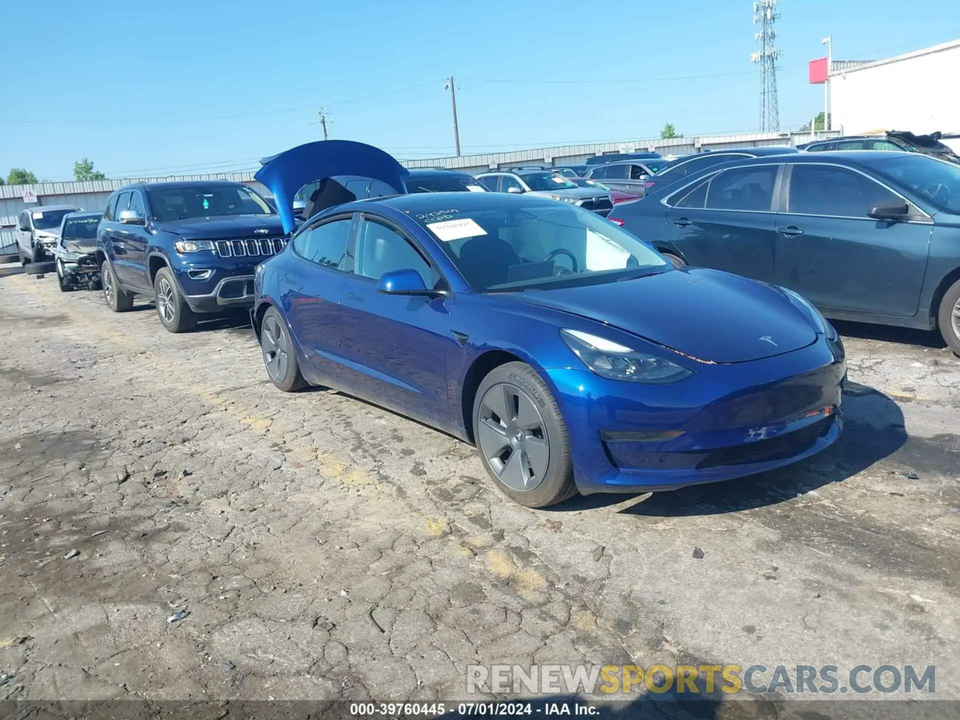 1 fotografías del automóvil dañado 5YJ3E1EA6PF436014 TESLA MODEL 3 2023