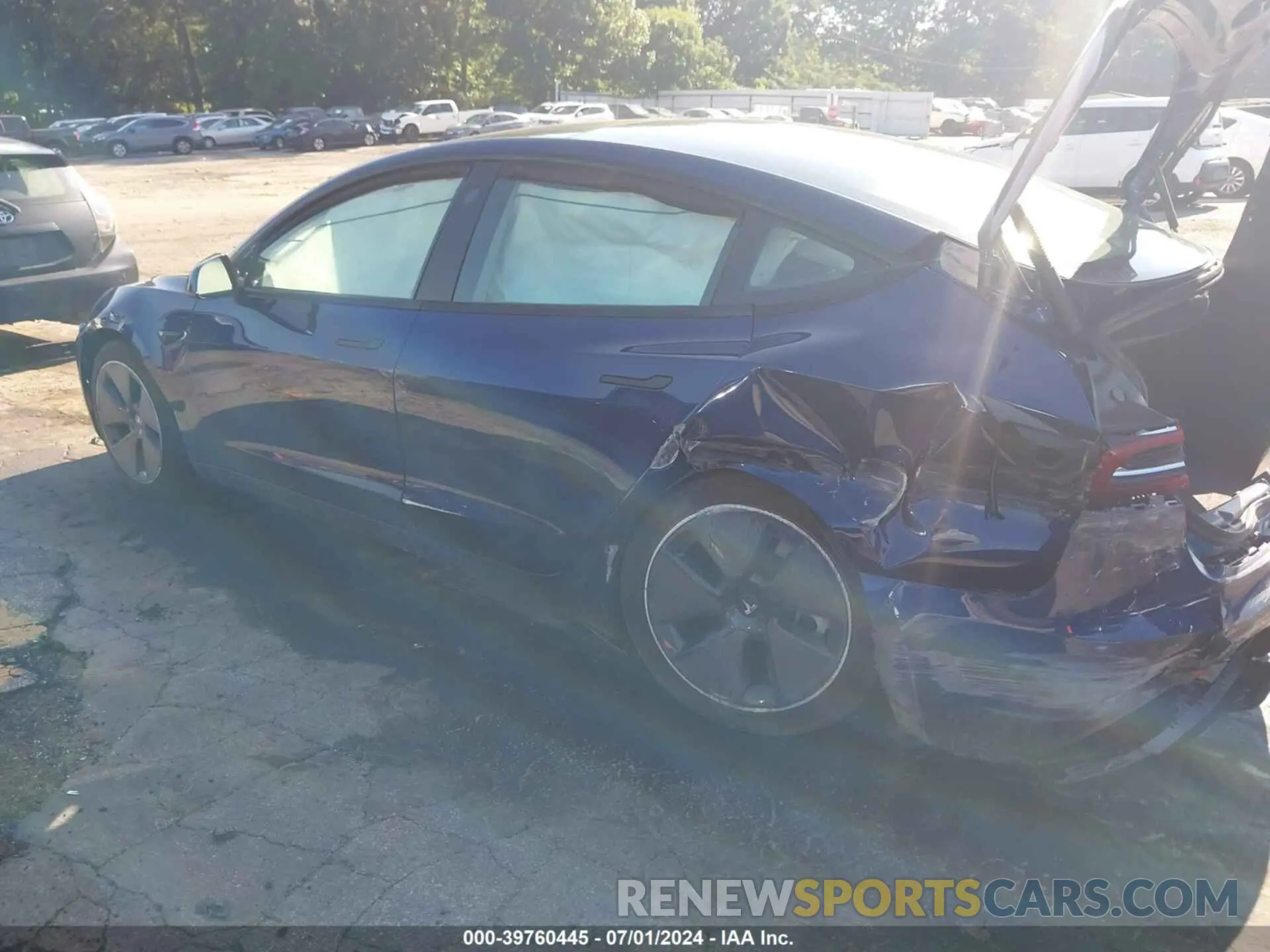 13 fotografías del automóvil dañado 5YJ3E1EA6PF436014 TESLA MODEL 3 2023