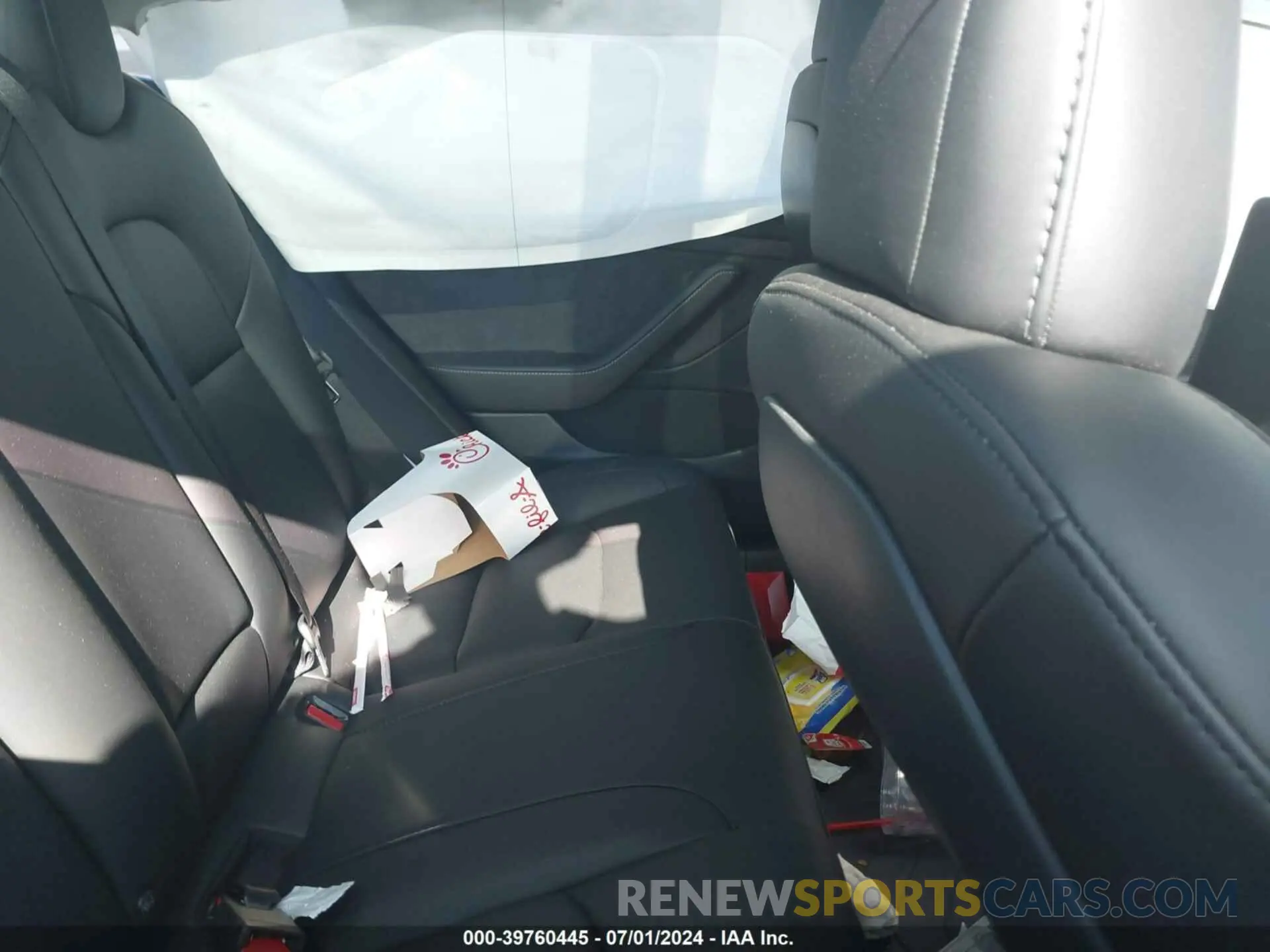 8 fotografías del automóvil dañado 5YJ3E1EA6PF436014 TESLA MODEL 3 2023
