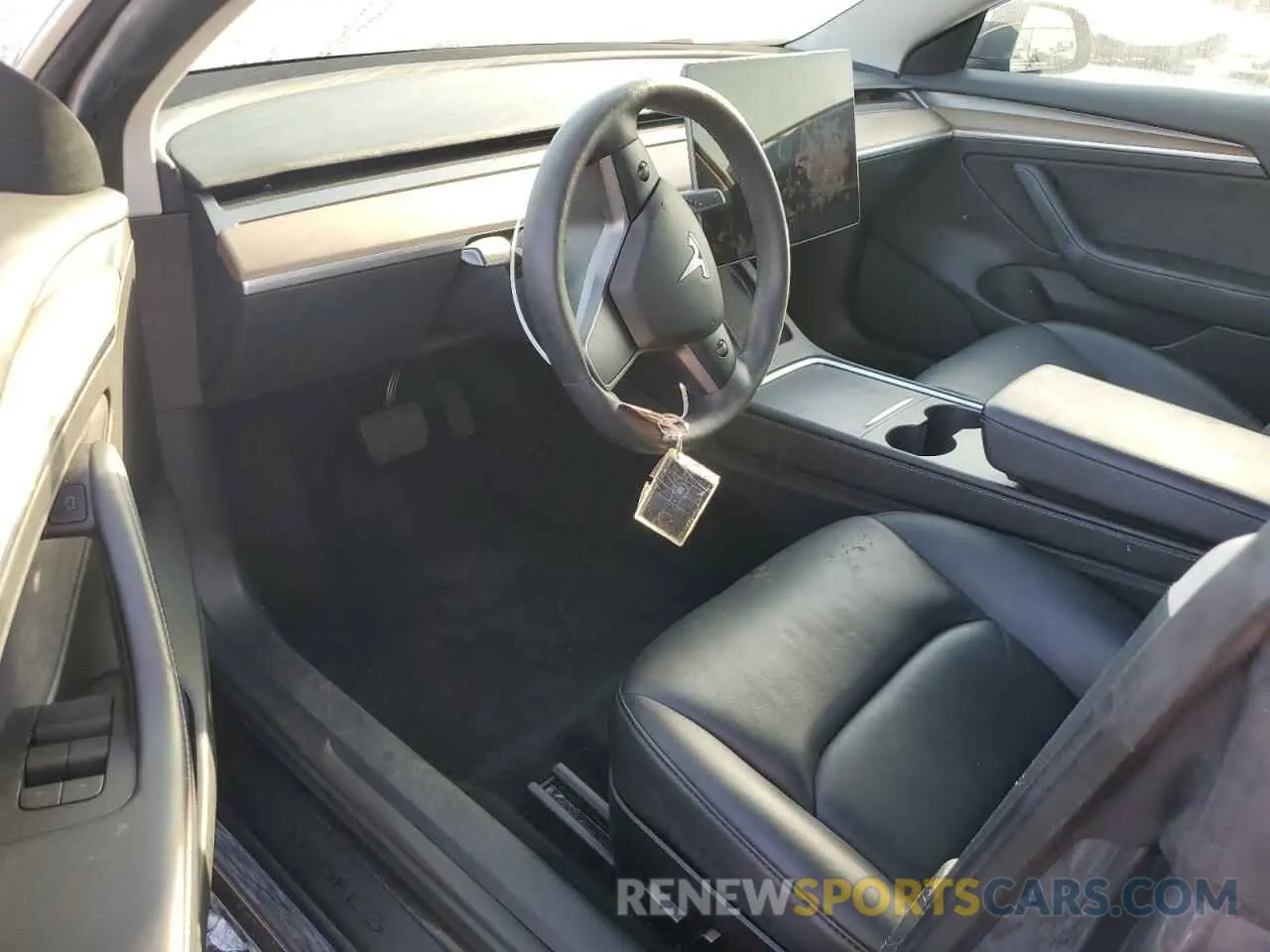 8 fotografías del automóvil dañado 5YJ3E1EA6PF436689 TESLA MODEL 3 2023
